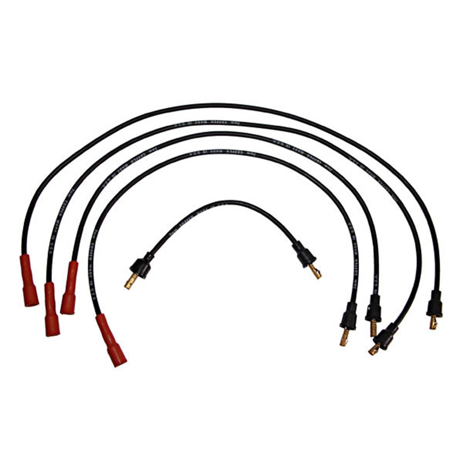 Omix 17245.02 Spark Plug Wire Set; Omix 17245.02