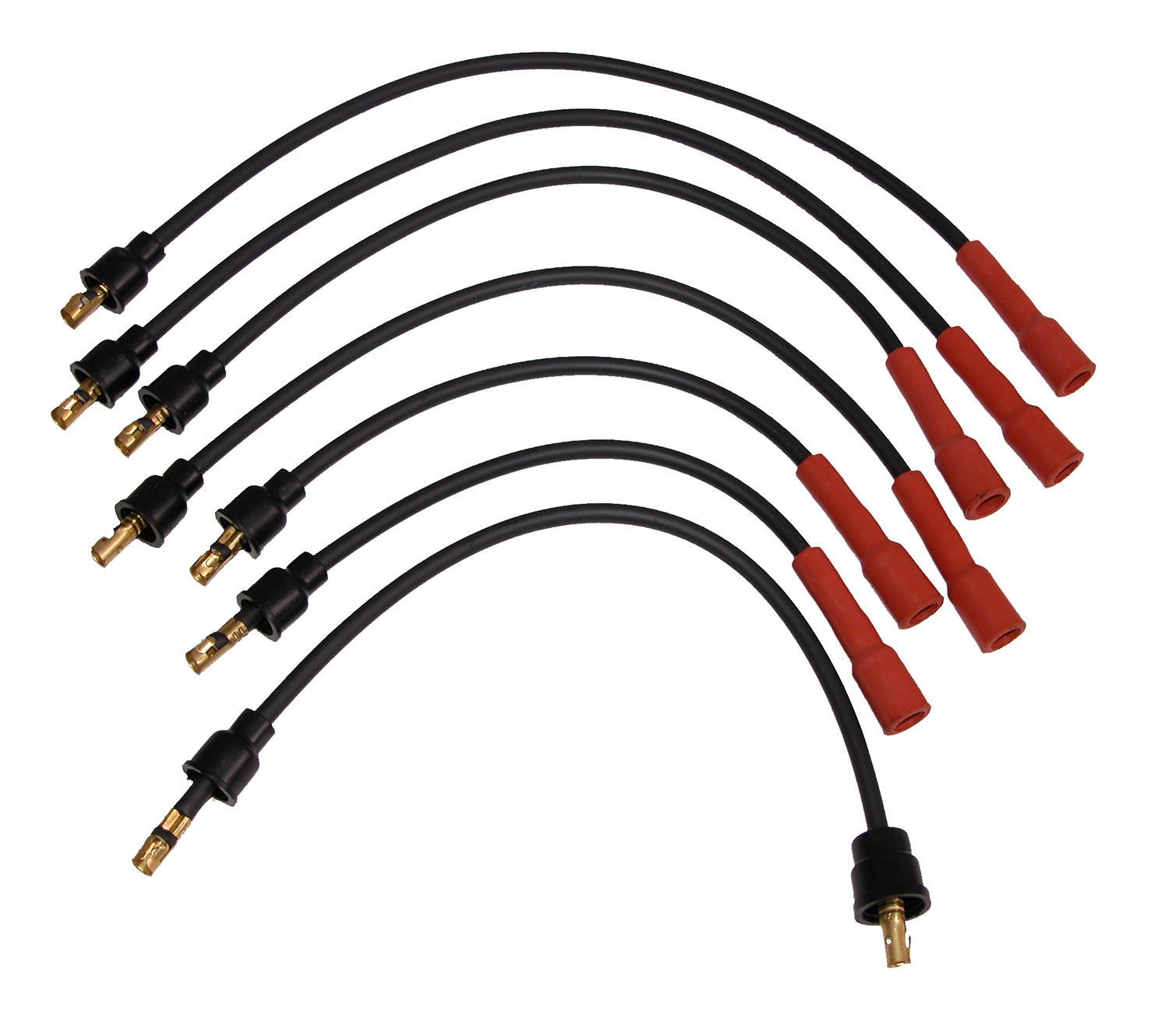 Omix 17245.08 Spark Plug Wire Set; Omix 17245.08