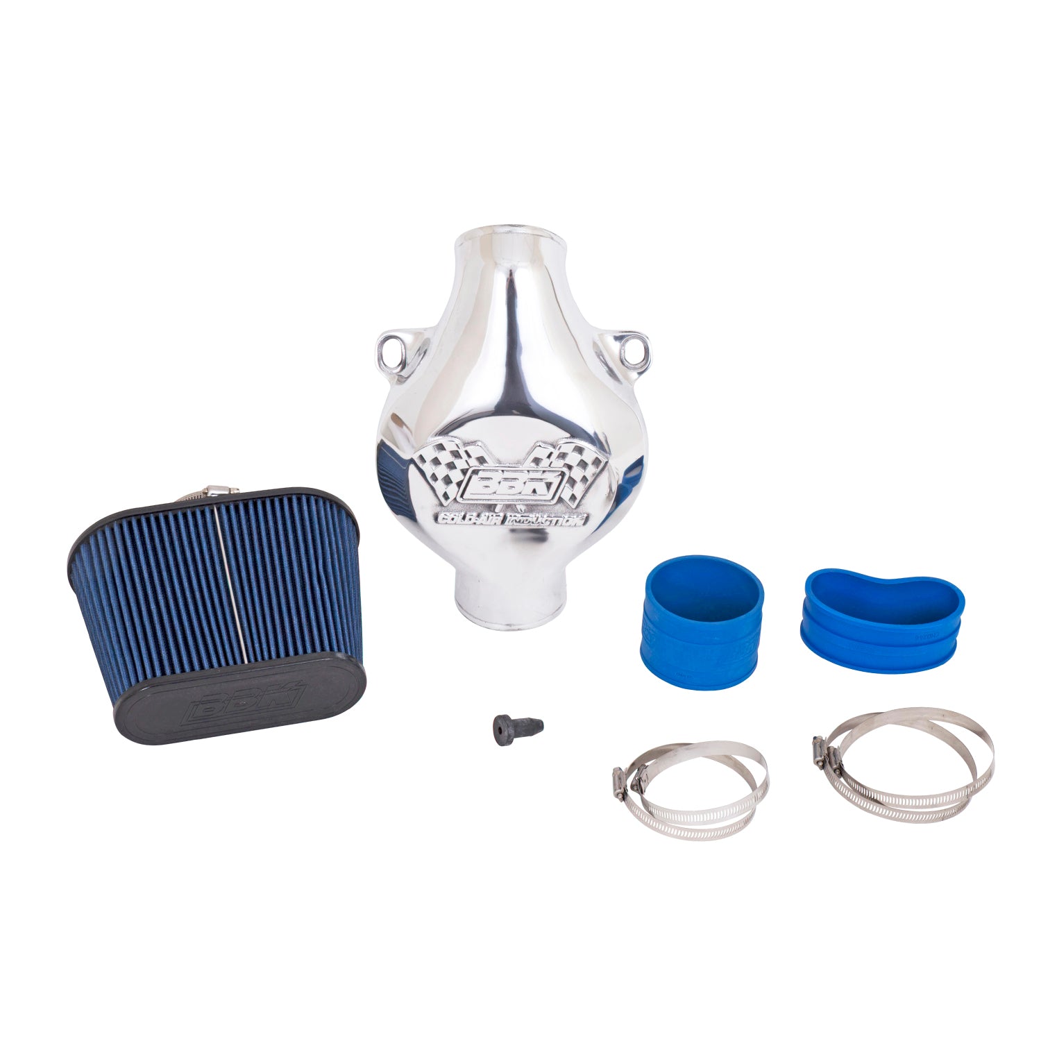 1997-2004 CORVETTE COLD AIR INTAKE (POLISHED ALUMINUM ).