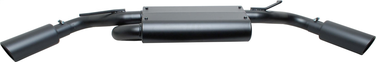 Gibson Performance Exhaust 17306-B Black Elite Cat-Back Dual Extreme Exhaust System; Aluminized Gibson Performance Exhaust 17306-B