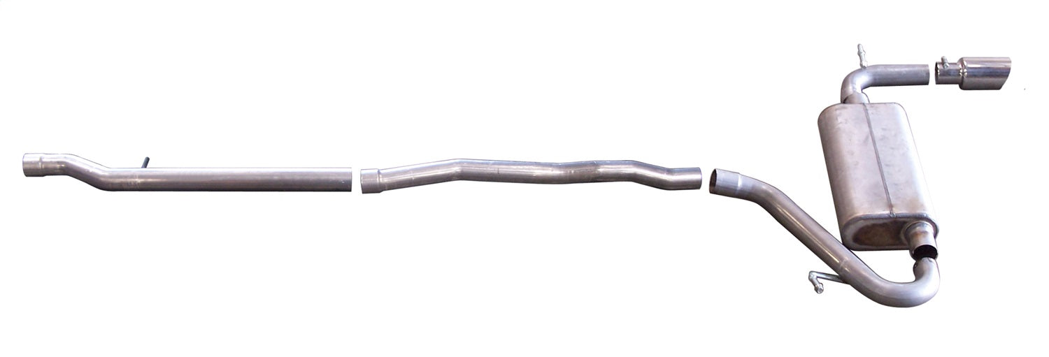 Gibson Performance Exhaust 17406 Cat-Back Single Exhaust System; Aluminized Gibson Performance Exhaust 17406