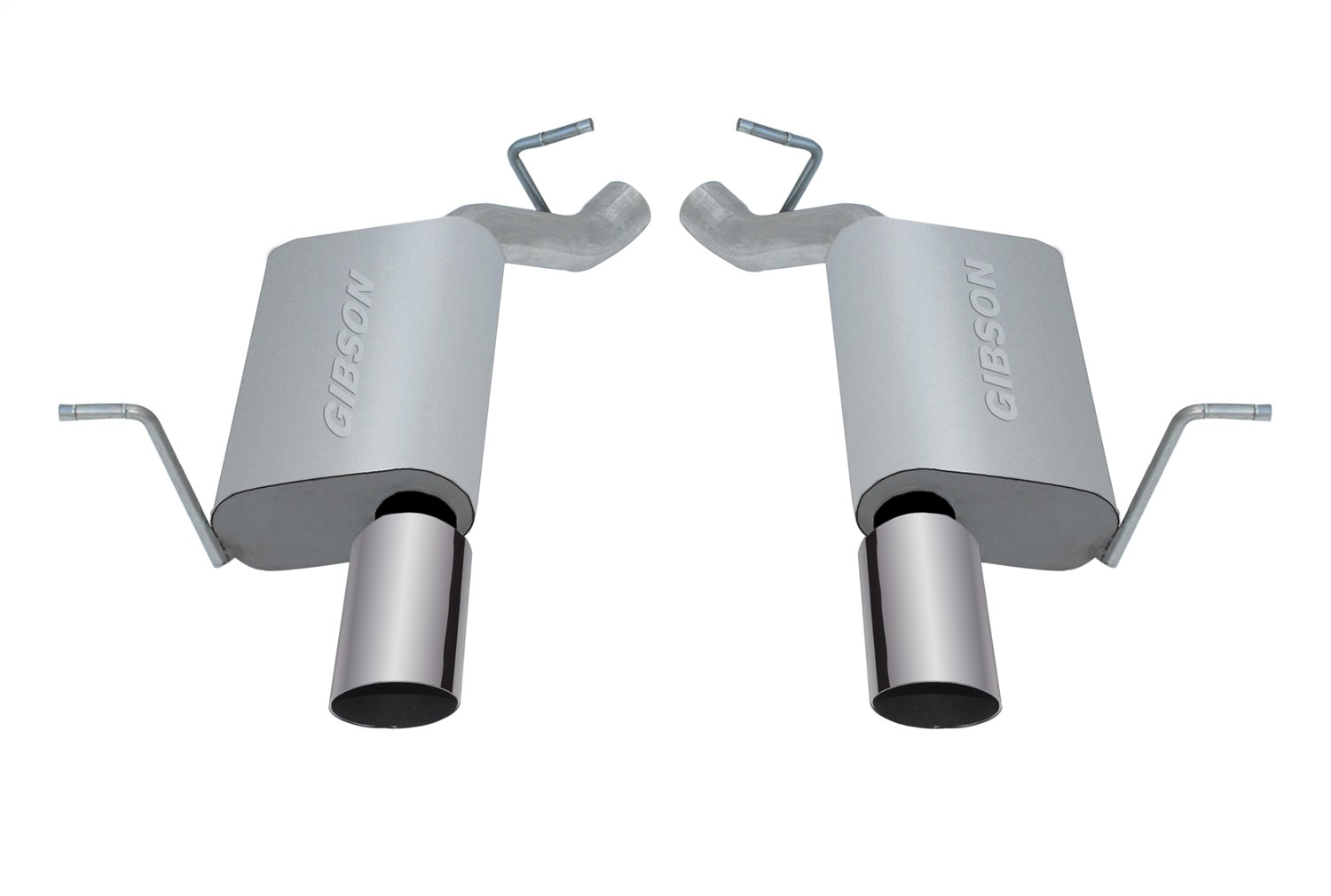 Gibson Performance Exhaust 17407 Axle Back Dual Exhaust System; Aluminized Gibson Performance Exhaust 17407
