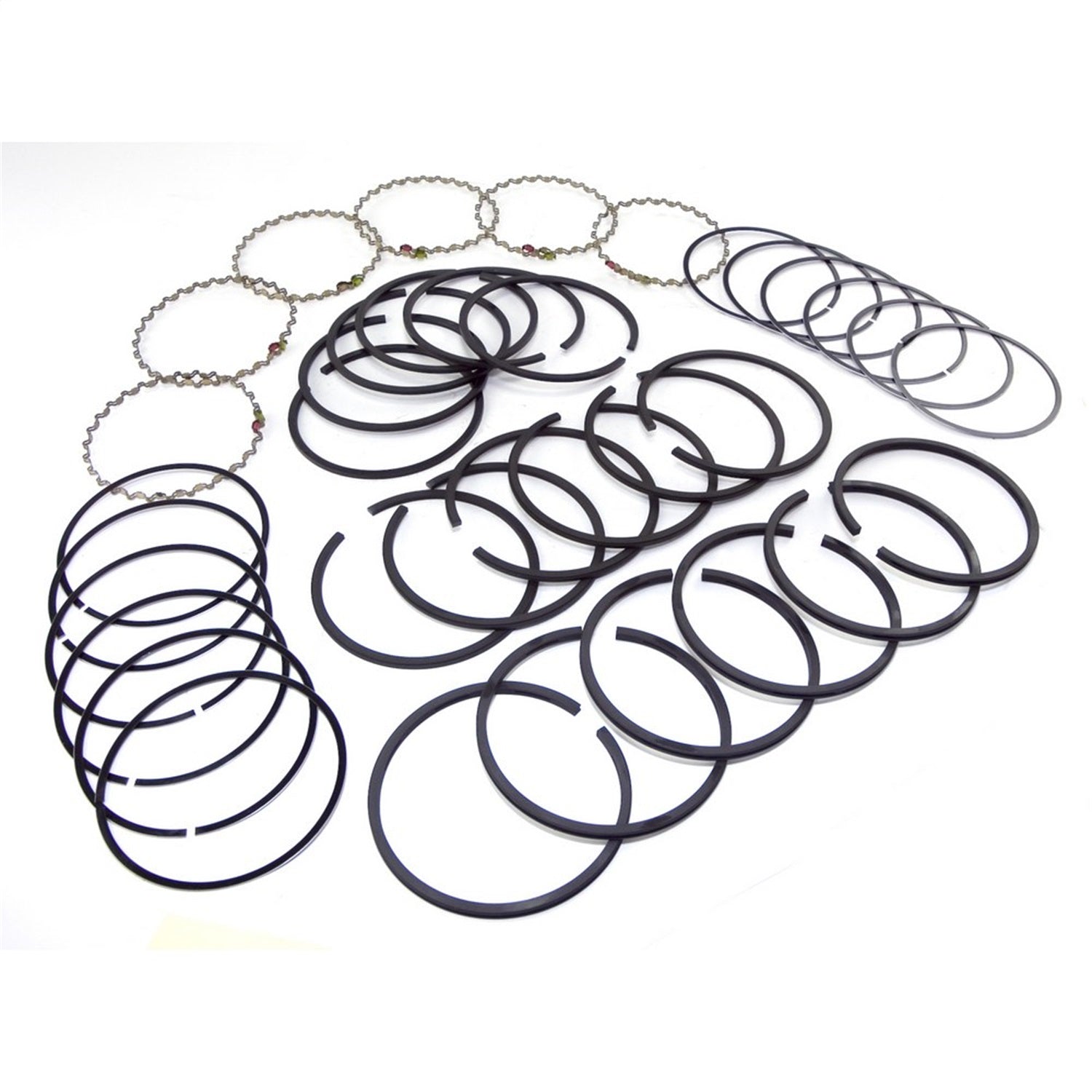 Omix 17430.13 Piston Ring Set; Standard; Incl. Full Set For Engine; Omix 17430.13
