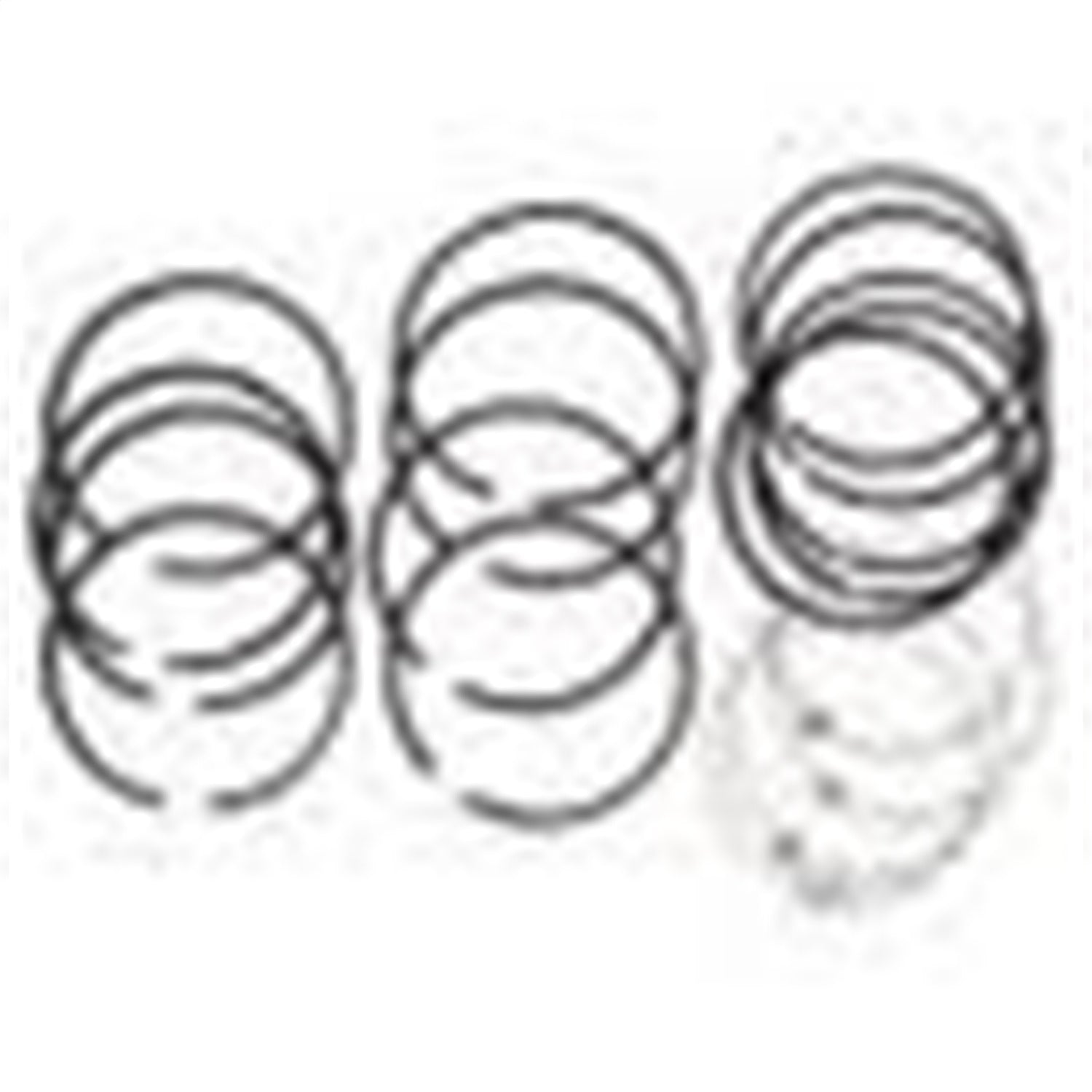 Omix 17430.22 Piston Ring Set; 0.040 in. Over [Available While Supplies Last]; Omix 17430.22