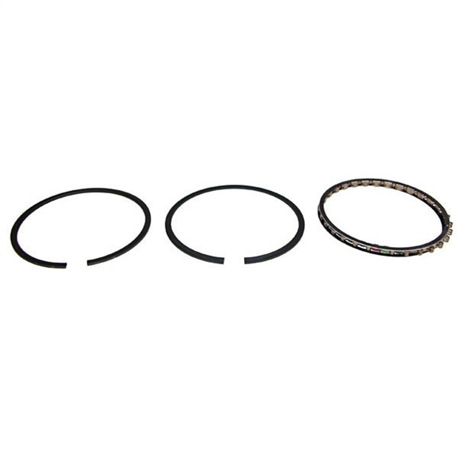 Omix 17430.25 Piston Ring Set; 0.010 Over; Incl. Full Set For Engine; Omix 17430.25