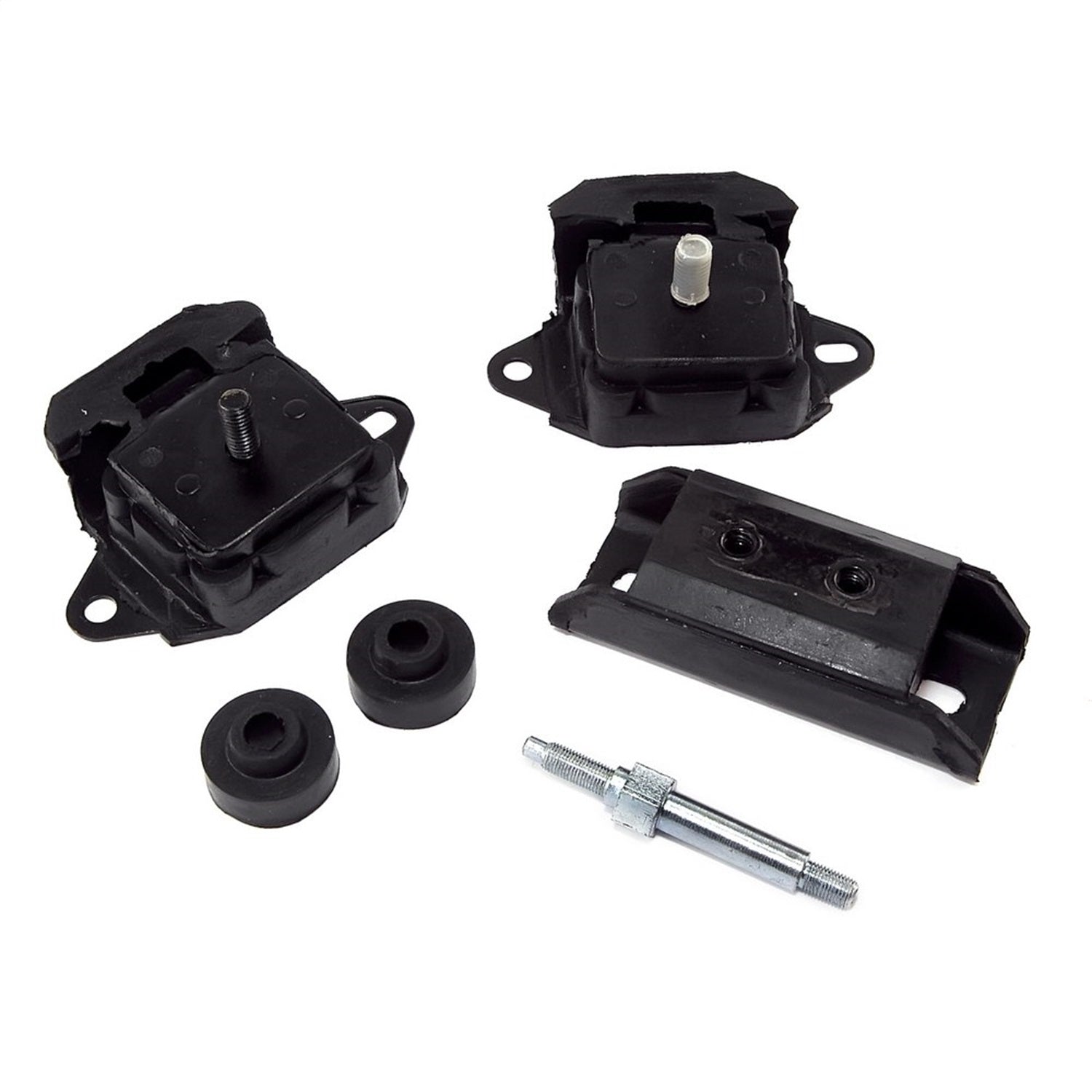 Omix 17474.03 Drivetrain Mount Kit; Incl. Engine Mounts/Transmission Mount/Hardware; Omix 17474.03