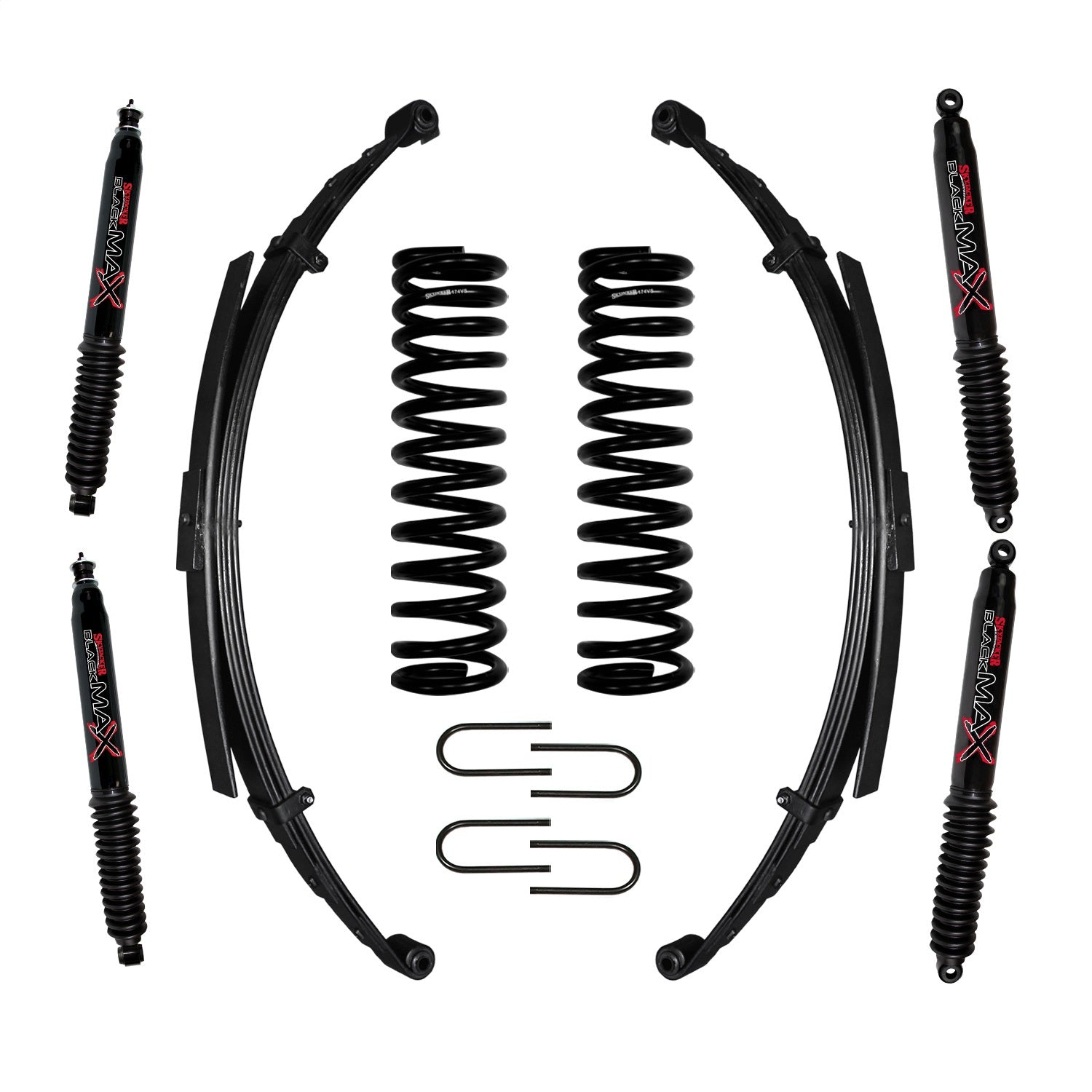Skyjacker 174EBKS-B Suspension Lift Kit w/Shocks Skyjacker 174EBKS-B