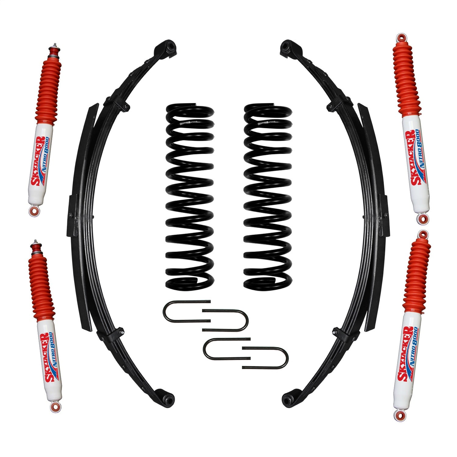 Skyjacker 174EBKS-N 5in. 66-77 BRONCO SYSTEM Skyjacker 174EBKS-N