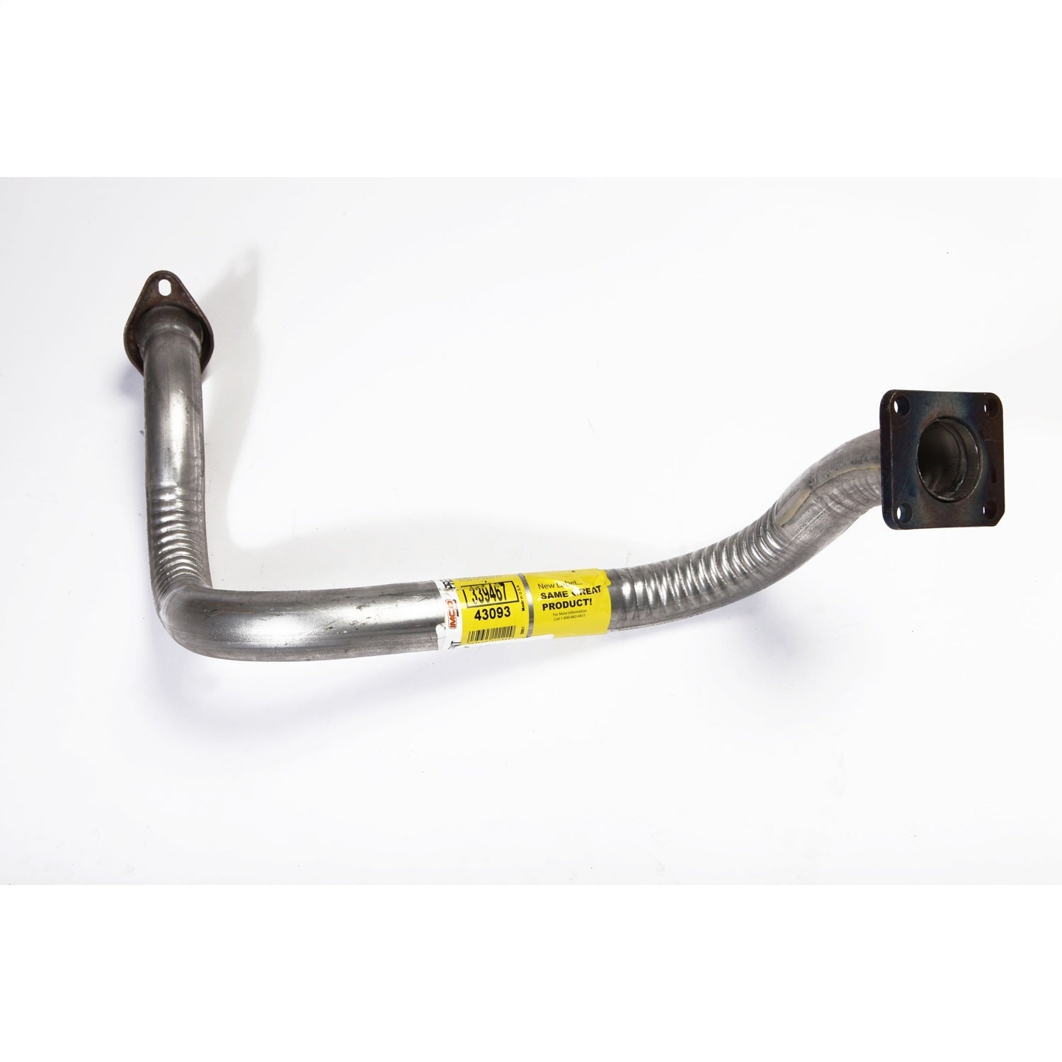 Omix 17613.09 Exhaust Pipe; Stainless Steel; Omix 17613.09