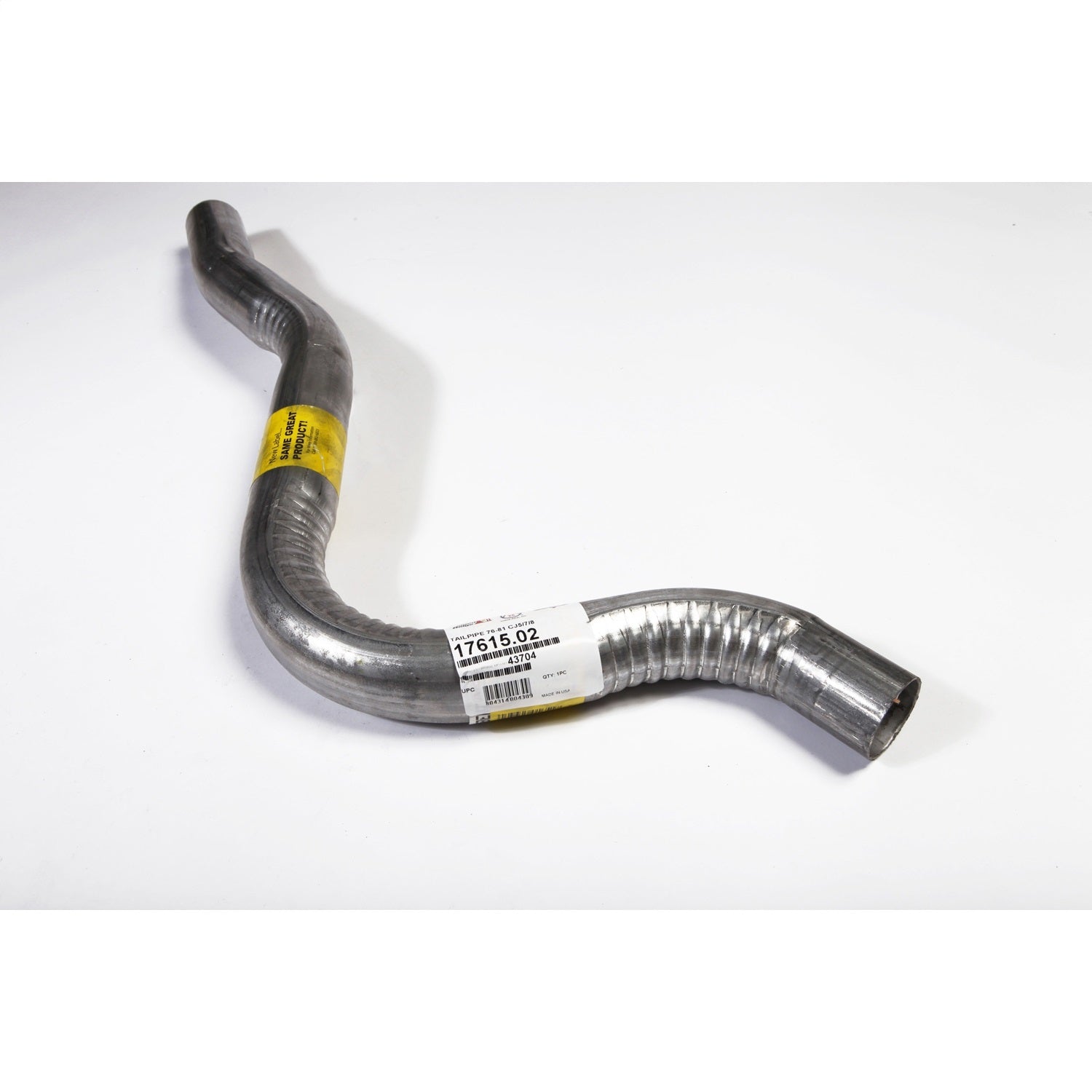 Omix 17615.02 Exhaust Tailpipe; Omix 17615.02