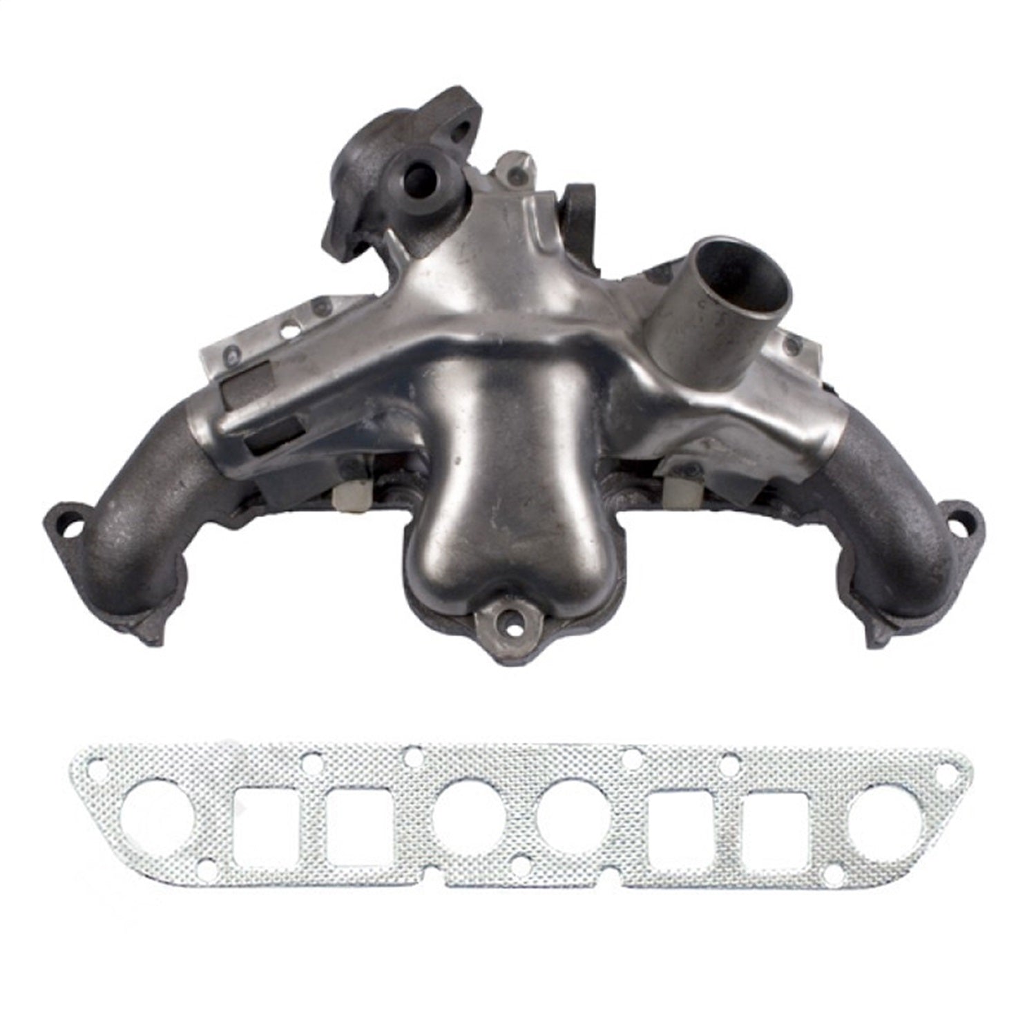 Omix 17622.04 Exhaust Manifold Kit; Incl. Gasket; Omix 17622.04