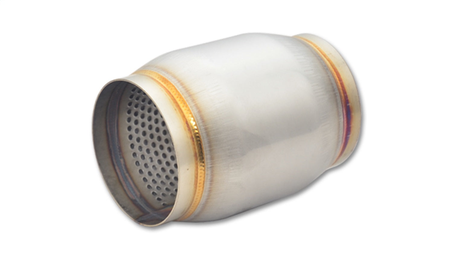 Vibrant Performance 17695 Stainless Steel Race Muffler; 3 in. Inlet/Outlet x 5 in. Long; Vibrant Performance 17695
