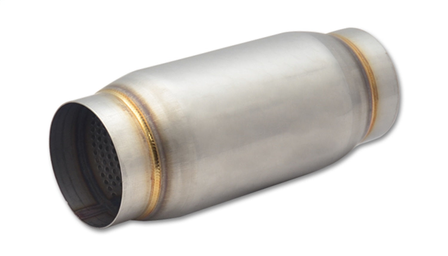 Vibrant Performance 1769 Stainless Steel Race Muffler; 3 in. Inlet/Outlet x 9 in. Long; Vibrant Performance 1769