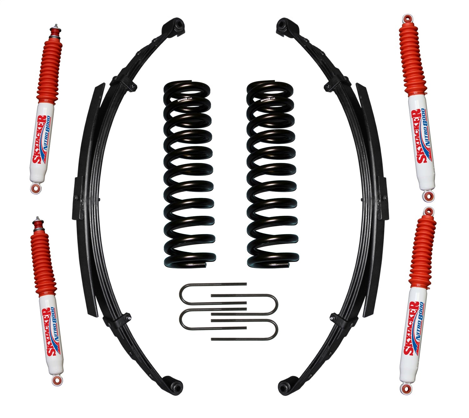 Skyjacker 176EBKS-N 7in. 66-77 BRONCO SYSTEM Skyjacker 176EBKS-N