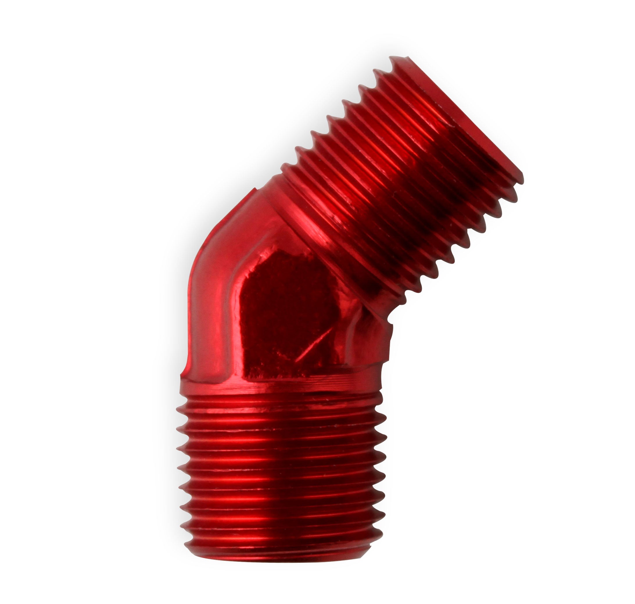 CLEARANCE ITEM / ALL SALES FINAL - NOS 45 Degree Nitrous Flare Jet Holder-Red