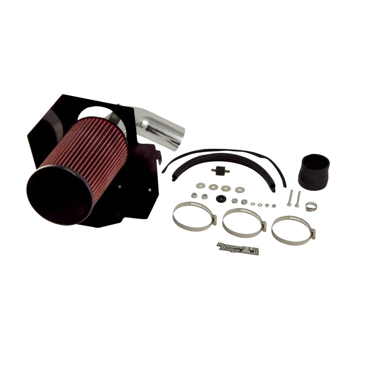 Rugged Ridge 17750.06 Air Intake Kit; Polished Aluminum; Rugged Ridge 17750.06