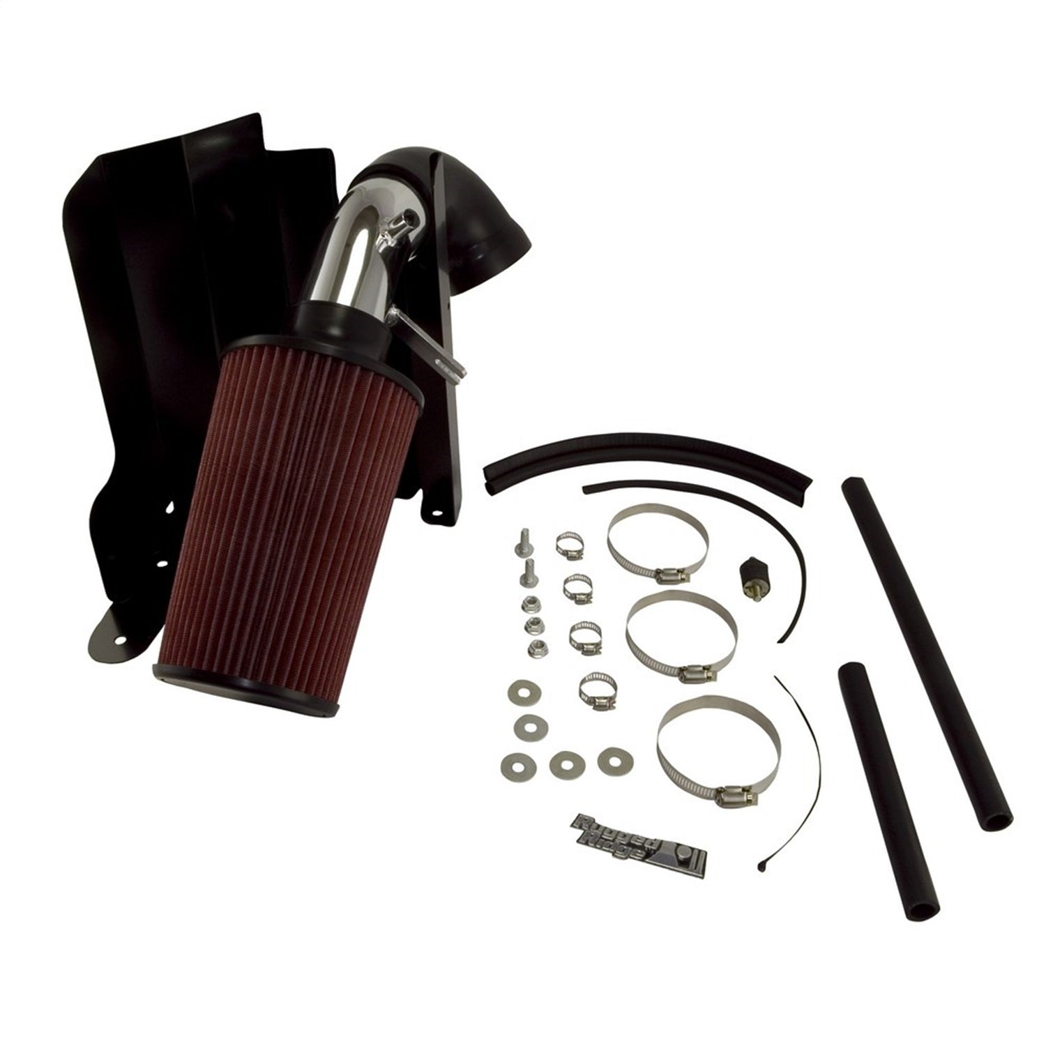 Rugged Ridge 17750.20 Air Intake Kit; Polished Aluminum; Rugged Ridge 17750.20