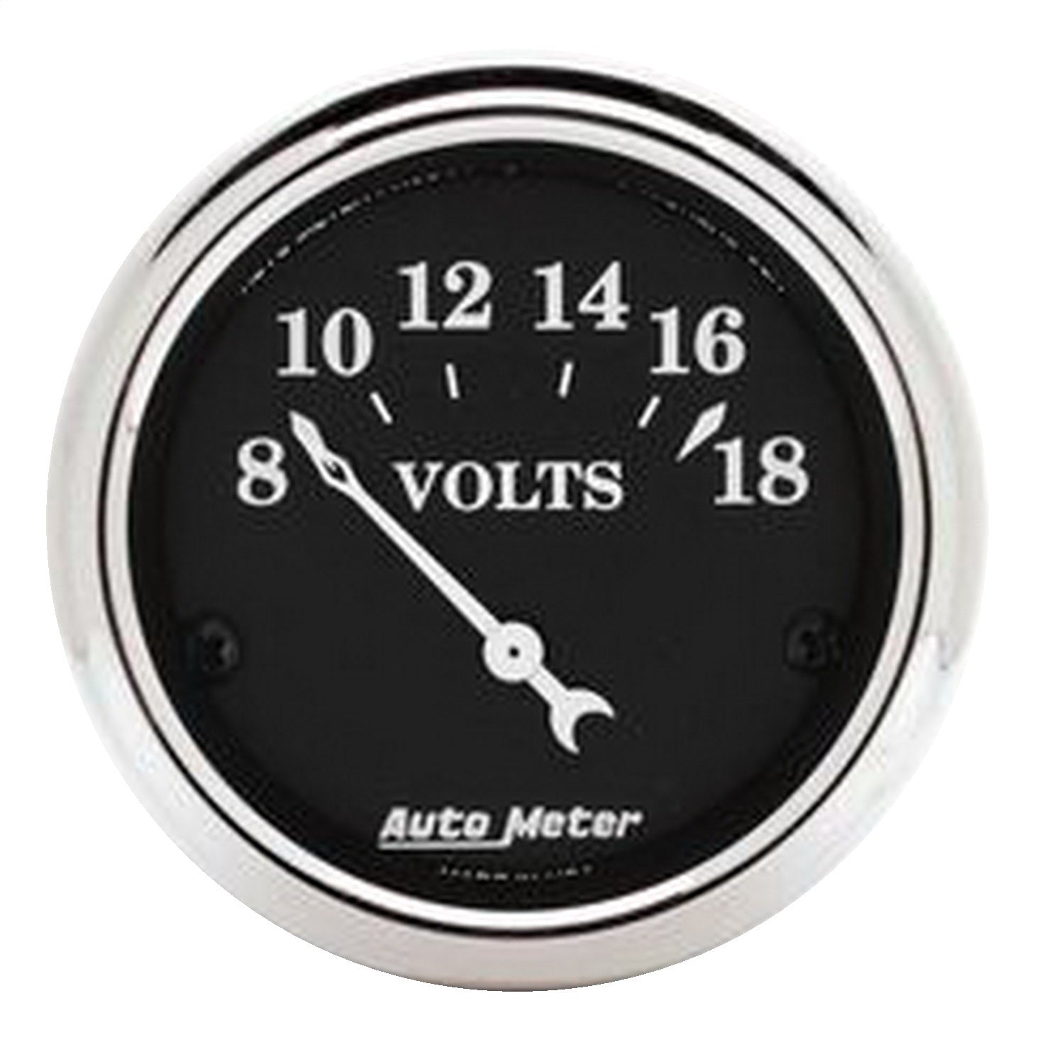 AutoMeter 1791 GAUGE; VOLTMETER; 2 1/16in.; 18V; ELEC; OLD TYME BLACK AutoMeter 1791
