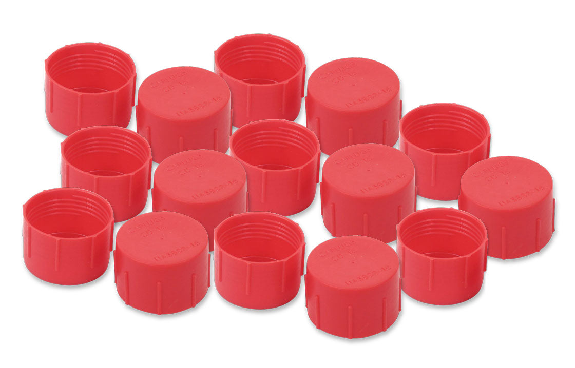 Plastic Caps, Size -10, Package Of 15