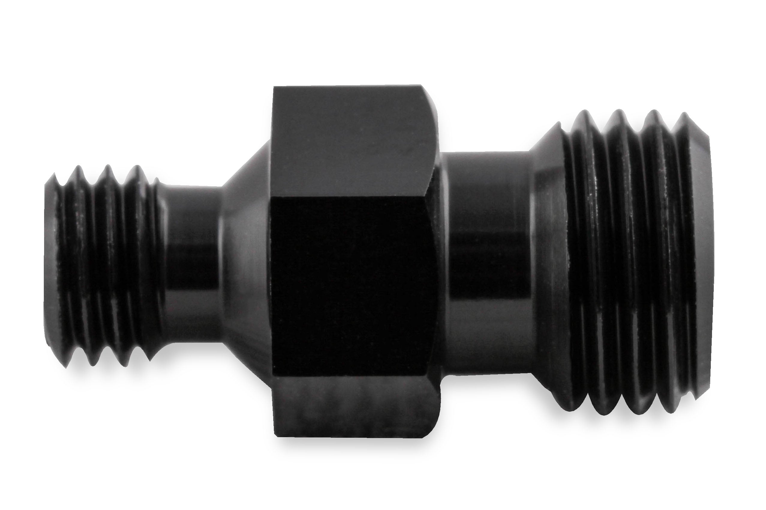 Fogger Nozzle Jet Fitting, 3AN - 1/4-28", Straight, Aluminum, Black