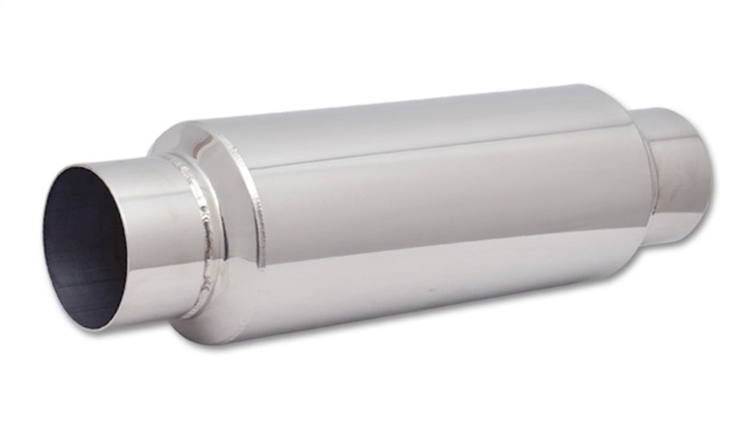 Vibrant Performance 17970 Large Diameter Bottle Style Resonator; 3.5 in. Inlet/Outlet x 18 in. Long; Vibrant Performance 17970