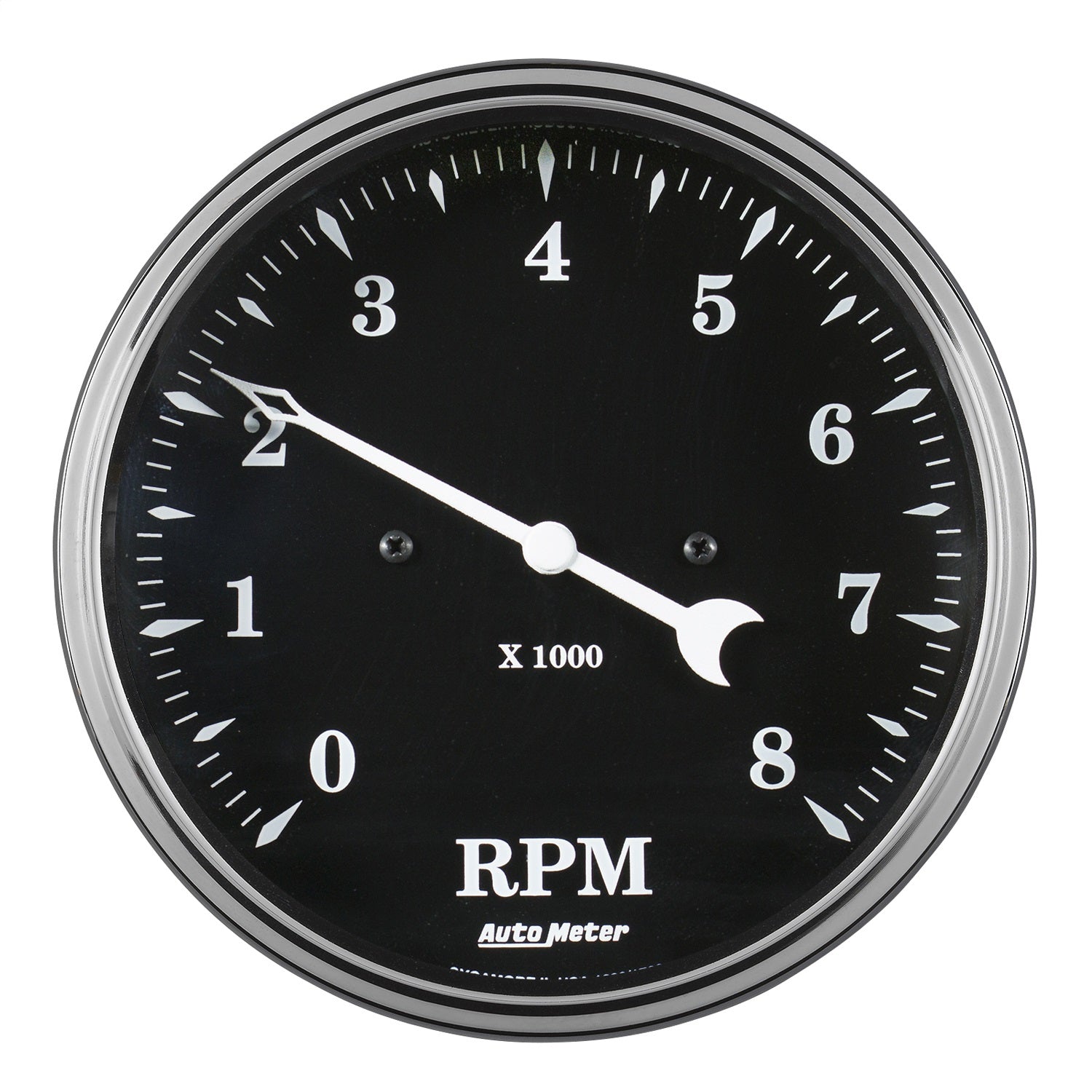 AutoMeter 1799 GAUGE; TACHOMETER; 5in.; 8K RPM; IN-DASH; OLD TYME BLACK AutoMeter 1799