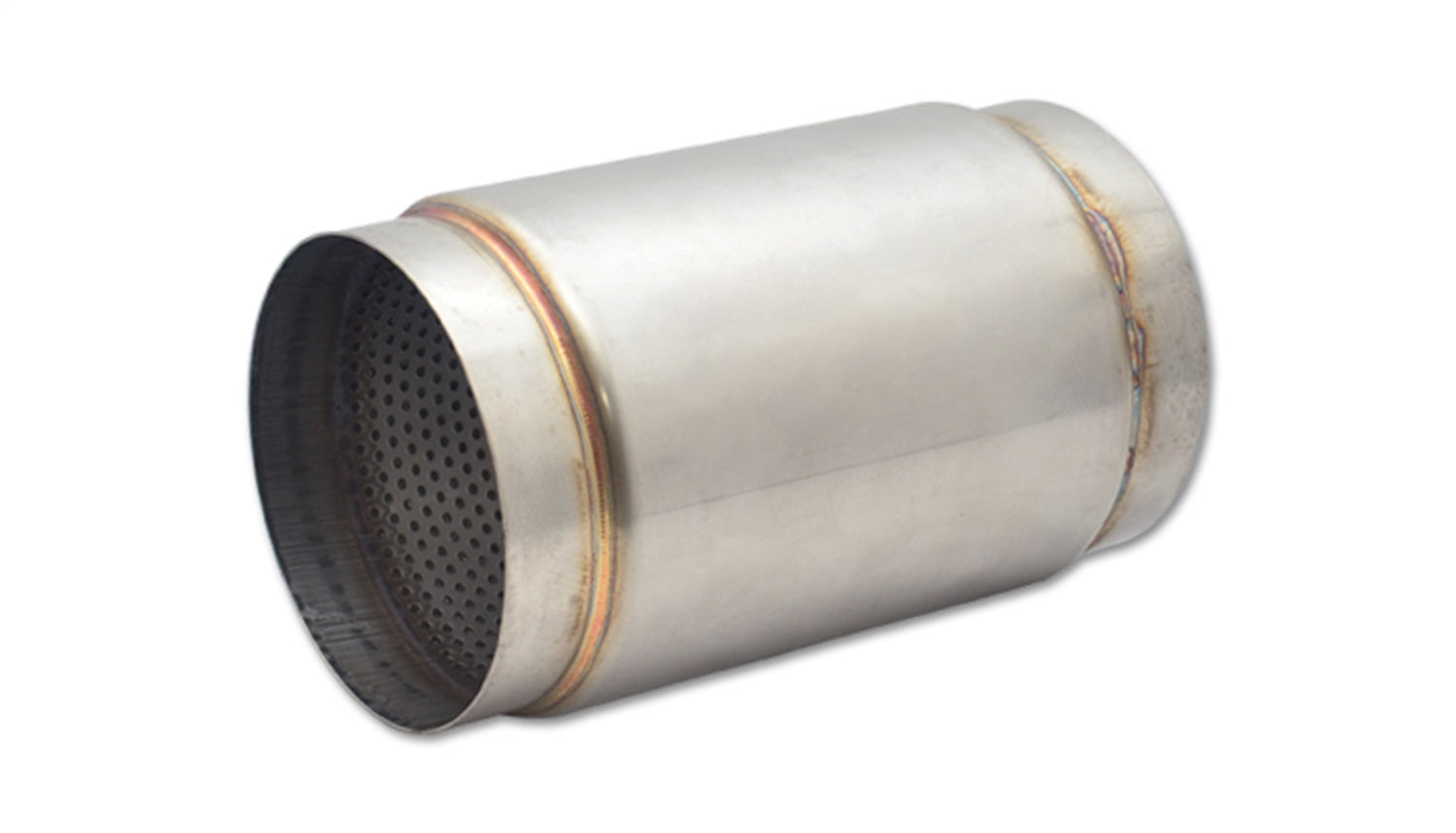 Vibrant Performance 1799 Stainless Steel Race Muffler; 5 in. Inlet/Outlet x 9 in. Long; Vibrant Performance 1799