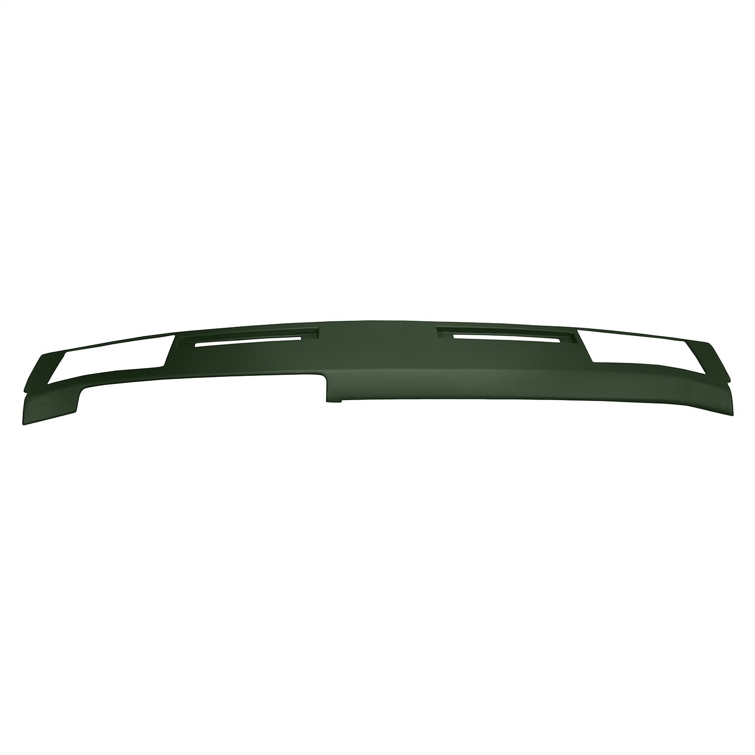 Coverlay 18-639-GRN Dash Cover; Dark Green; w/o Side Vents Cut Out; Coverlay 18-639-GRN