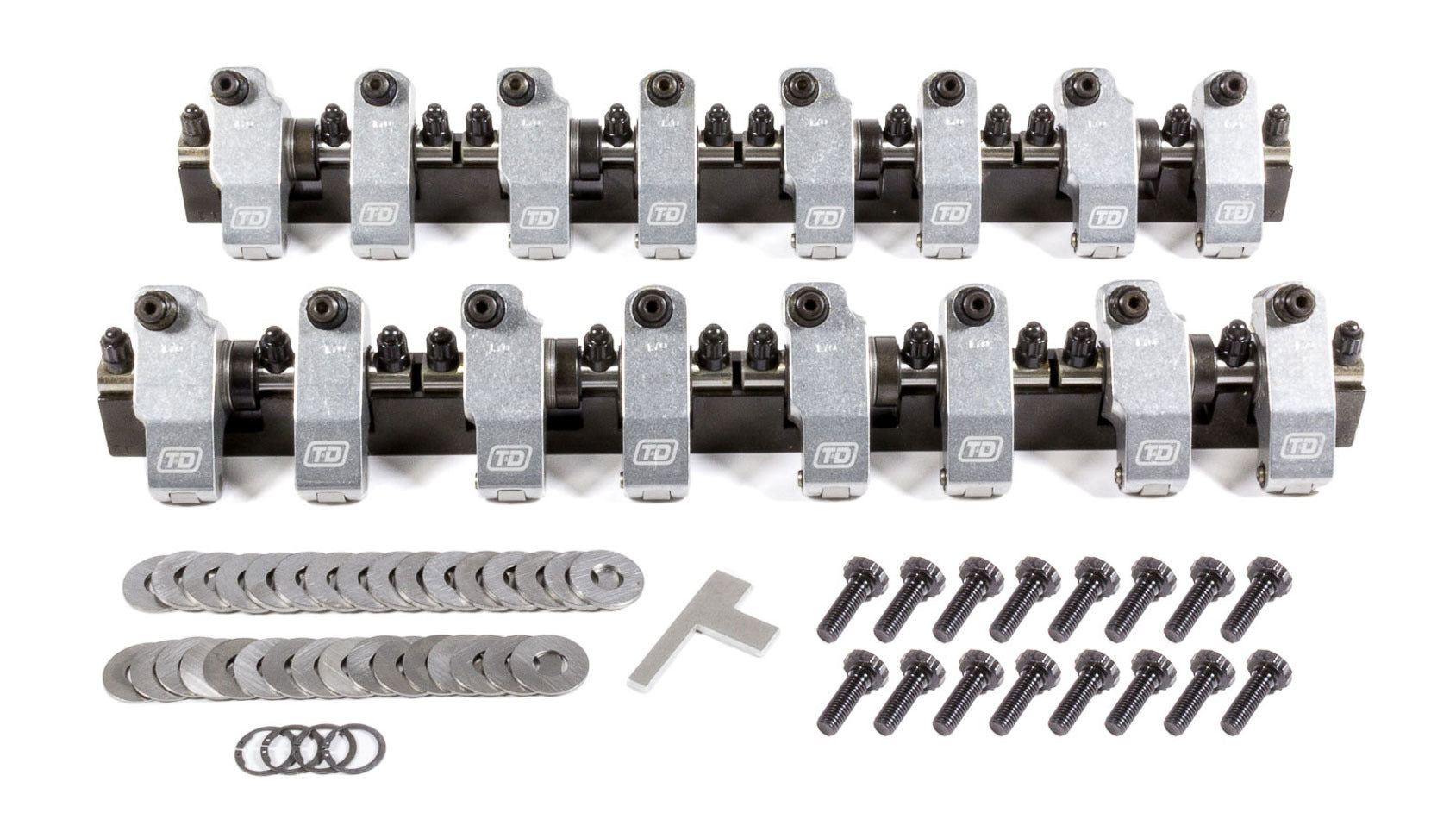 T&D Machine 2351-180/180 Chevy LS7 Shaft Rocker Arm Kit 1.80/1.80 Ratio T&D Machine 2351-180/180