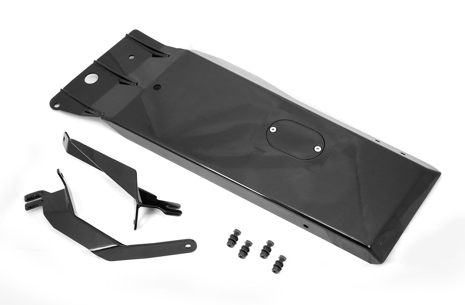 Rugged Ridge 18003.51 Skid Plate; Engine Oil Pan; Transmission; Black Power Coated; Rugged Ridge 18003.51