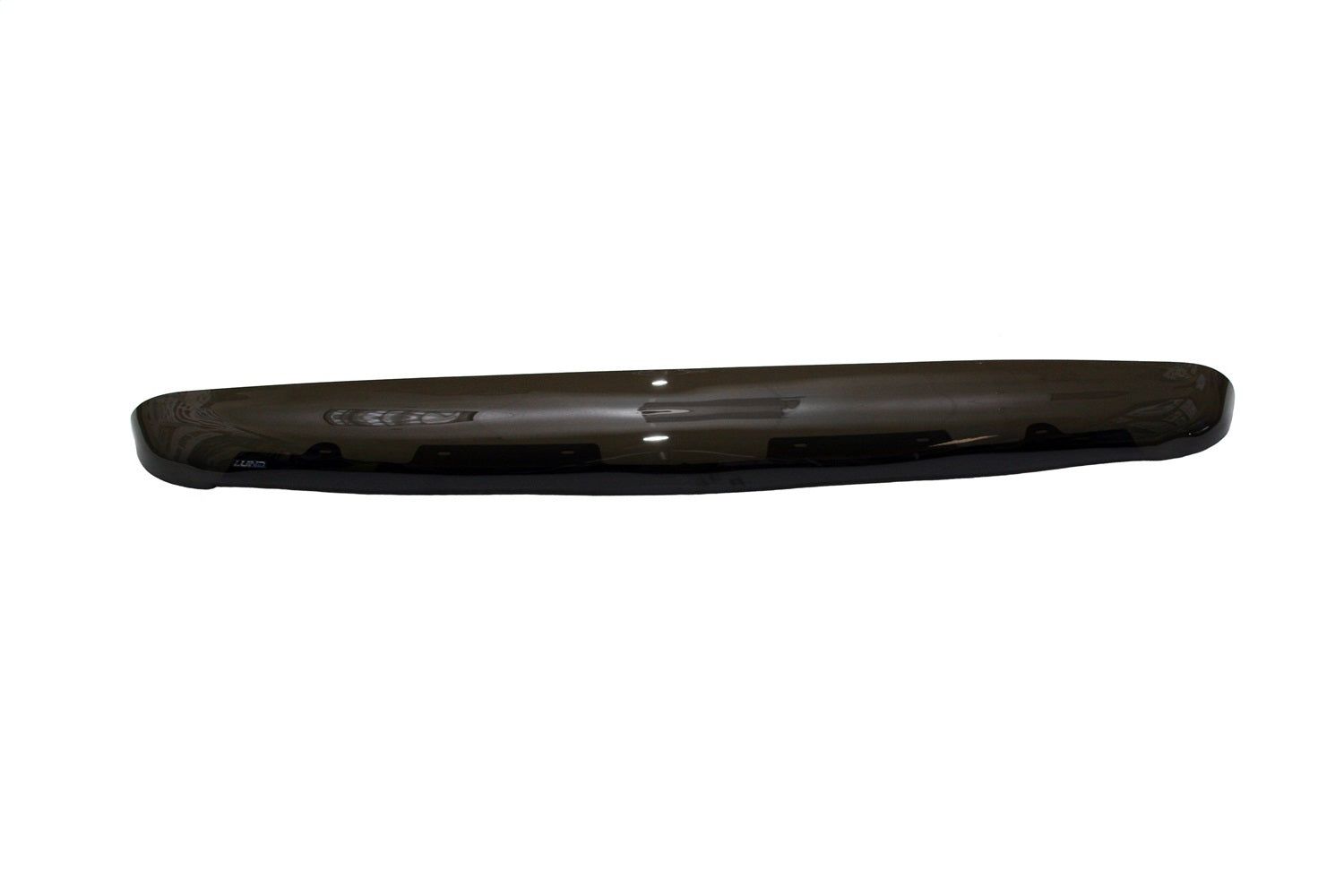 Lund 18011 Interceptor Wrap Bug Shield; Smoke; Full Height; No Drill Installation; Lund 18011
