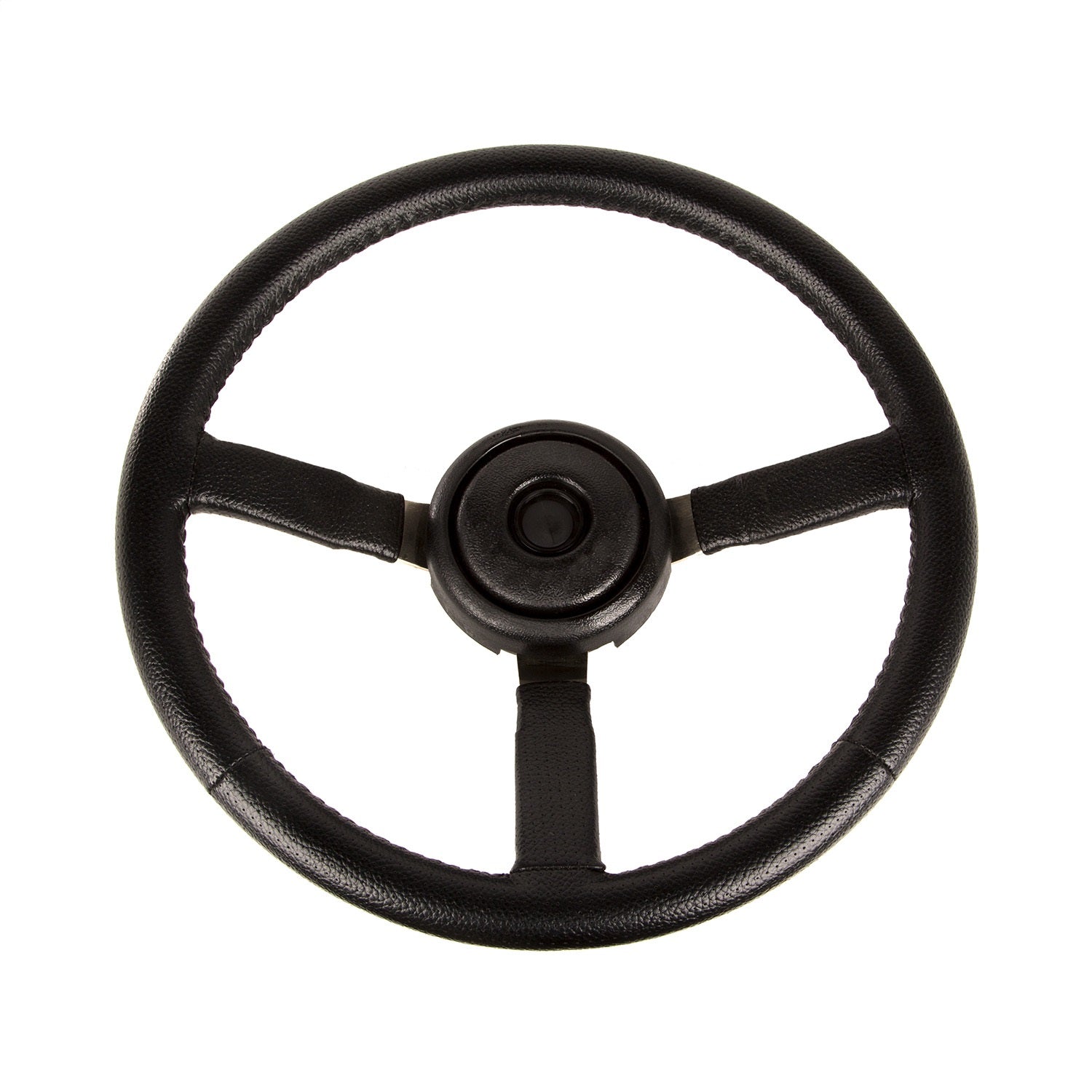 Omix 18031.11 Steering Wheel; Sport; Leather; Black; Omix 18031.11