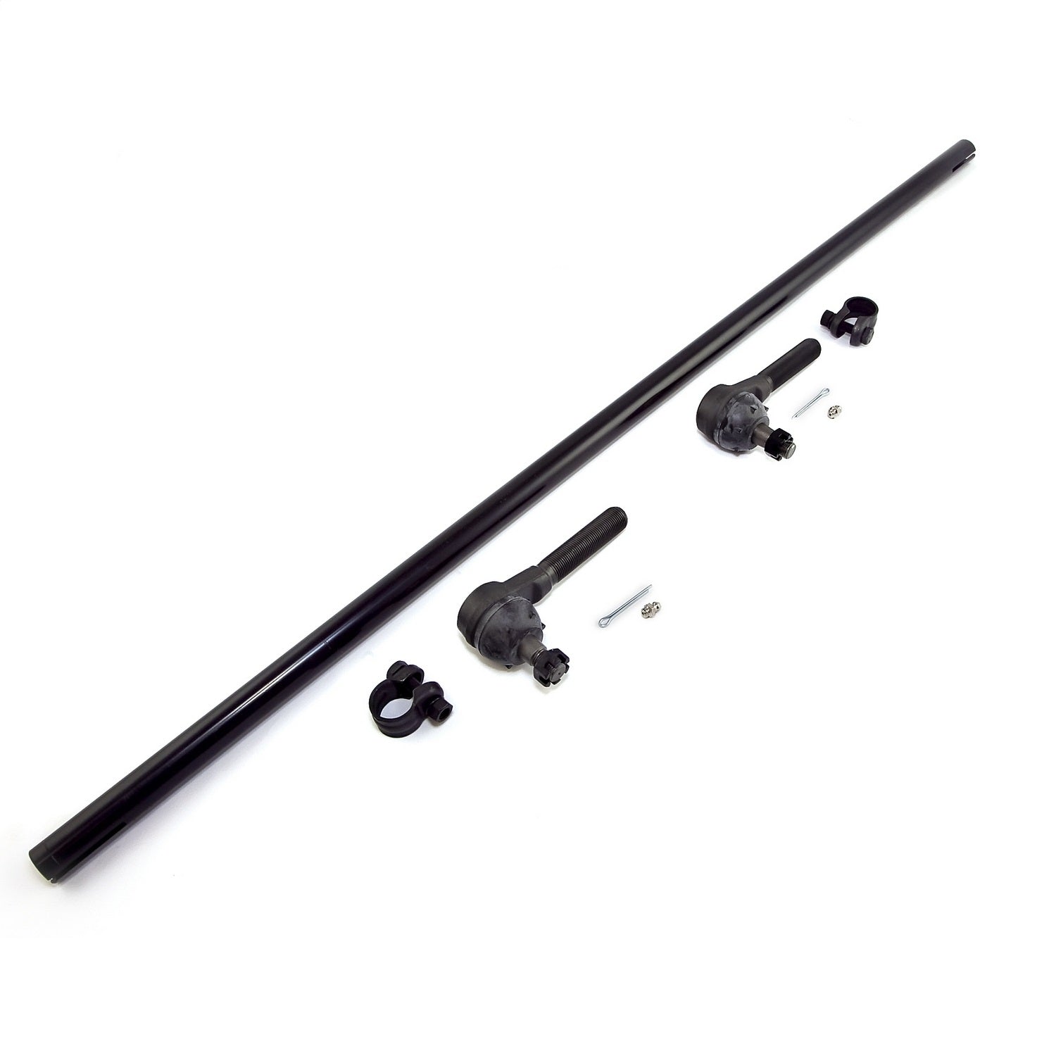 Omix 18052.06 Tie Rod Kit; Front; At Steering Arm; Incl. 2 Tie Rod Ends/Long Tube Drag Link; Omix 18052.06