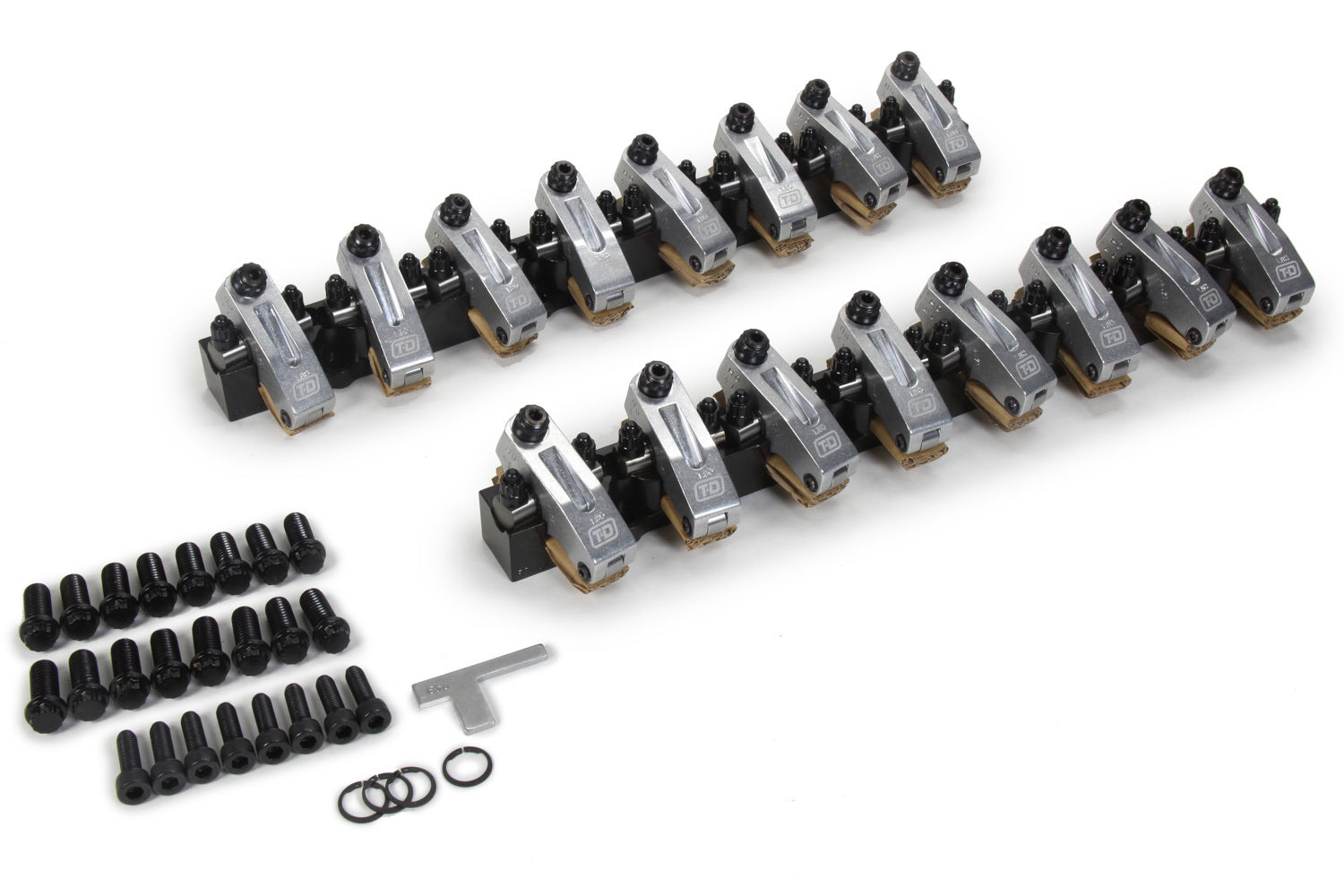 T&D Machine 2420-180/180 LS Shaft Rocker Arm Kit Frankenstein F710 Series T&D Machine 2420-180/180