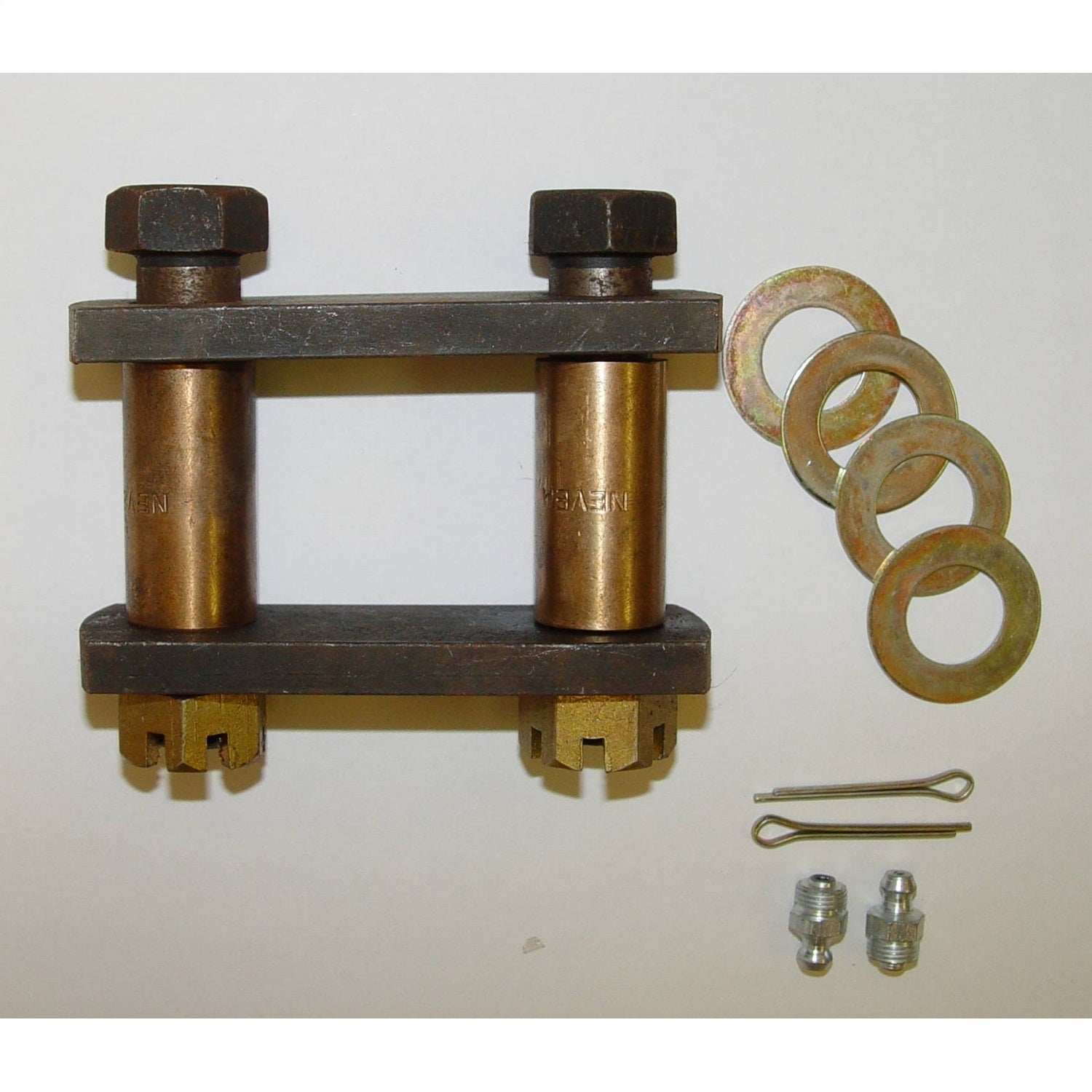 Omix 18270.16 Shackle; Heavy Duty; Greaseable; Omix 18270.16
