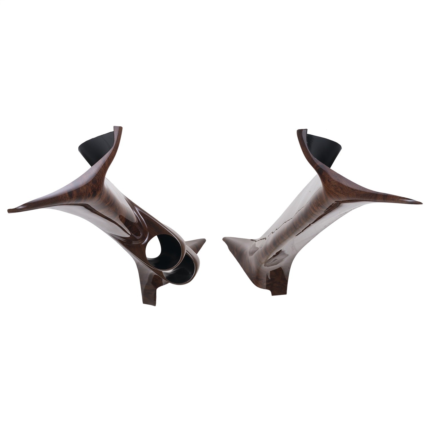 AutoMeter 18306 GAUGE MOUNT; A-PILLAR SET; FULL; DUAL; 2 1/16in.; WOOD GRAIN; SUPER DUTY 99-07 AutoMeter 18306