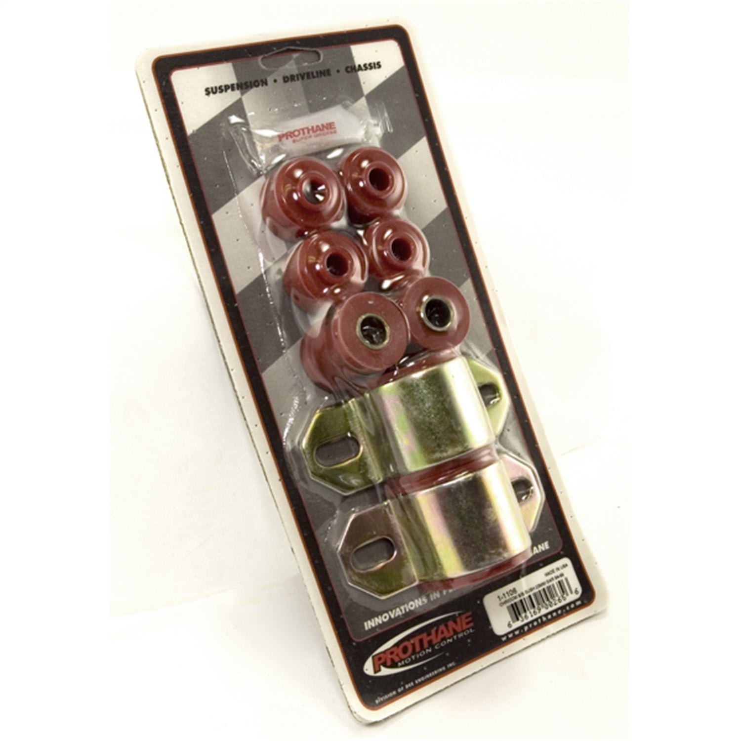 Rugged Ridge 18367.06 Swaybar Bushing Kit; Front; 23 mm; Red Polyurethane; Rugged Ridge 18367.06