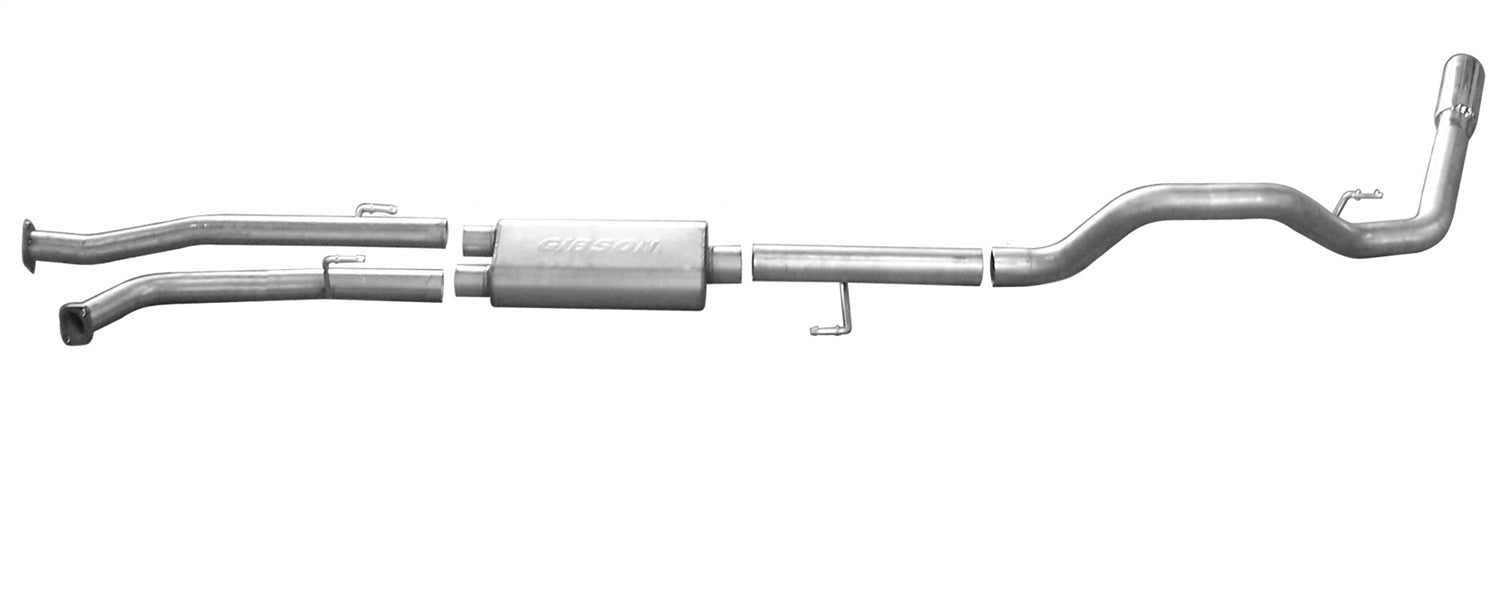Gibson Performance Exhaust 18603 Cat-Back Single Exhaust System; Aluminized Gibson Performance Exhaust 18603