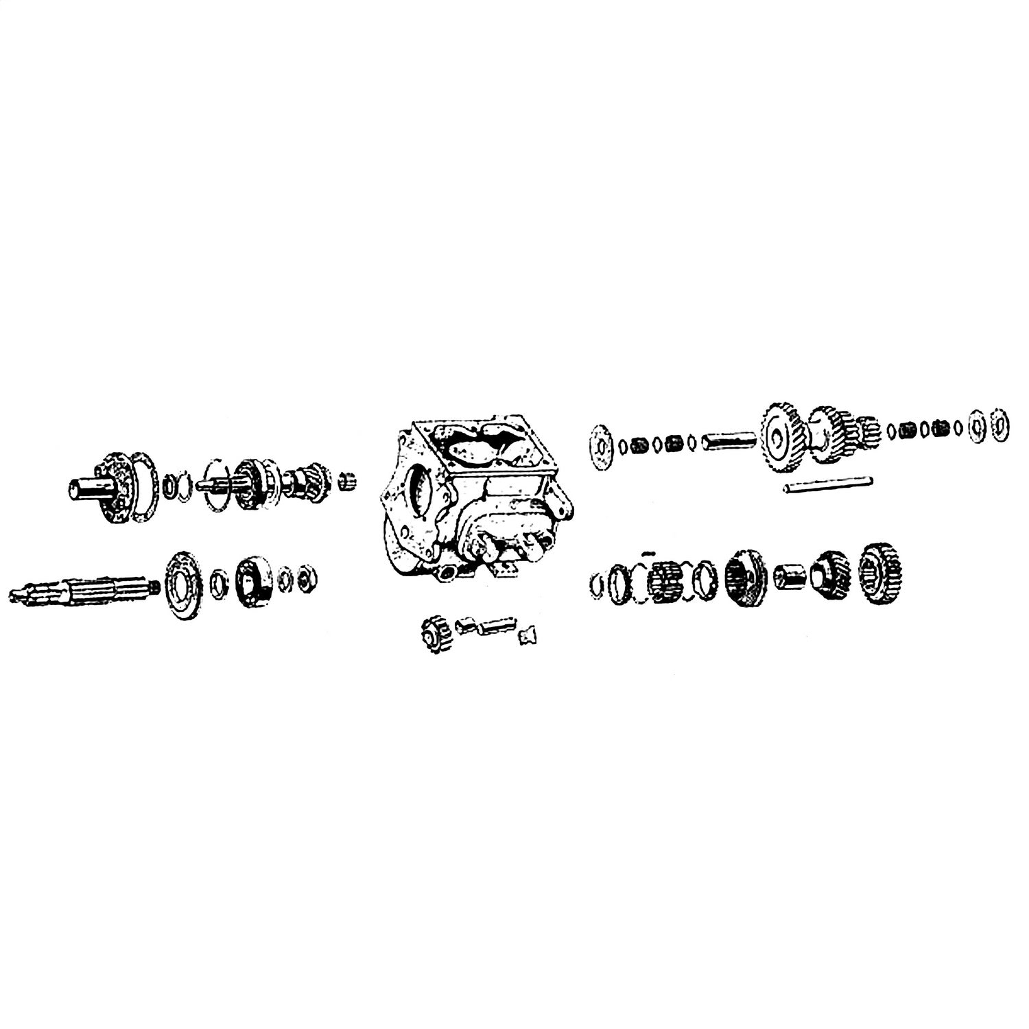 Omix 18802.01 Manual Transmission Overhaul Kit Omix 18802.01