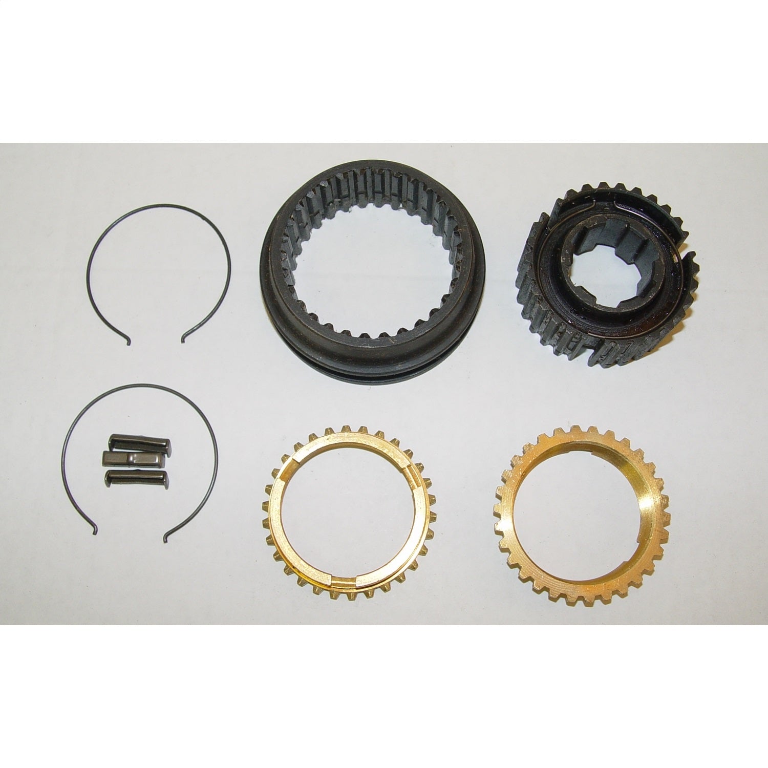 Omix 18880.14 Transmission Synchronizer Assembly; Second And Third Gear; Incl. Blocking Rings; Omix 18880.14