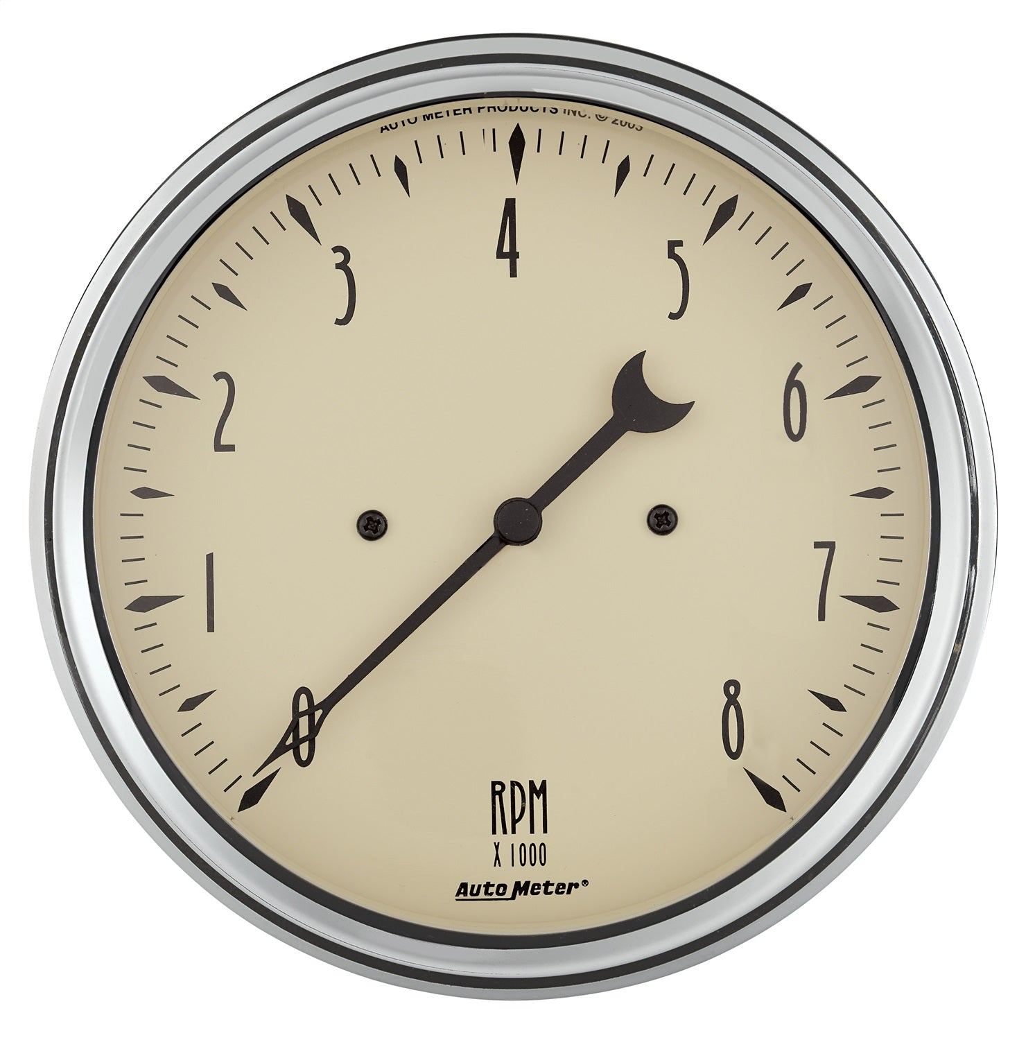 AutoMeter 1899 GAUGE; TACHOMETER; 5in.; 8K RPM; IN-DASH; ANTIQUE BEIGE AutoMeter 1899