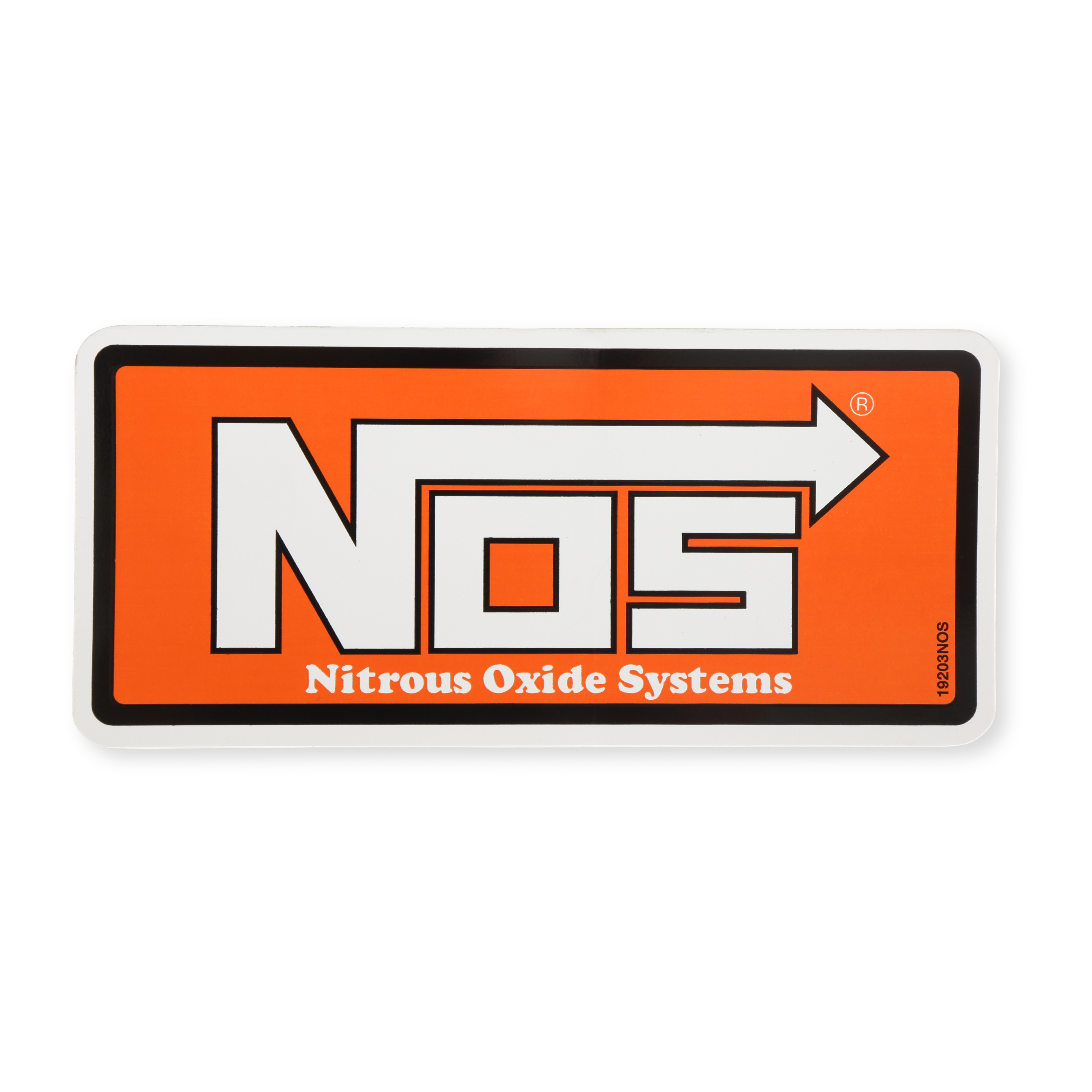 NOS/Nitrous Oxide System 19203NOS NOS Decal; Motorcycle Contingency; NOS/Nitrous Oxide System 19203NOS