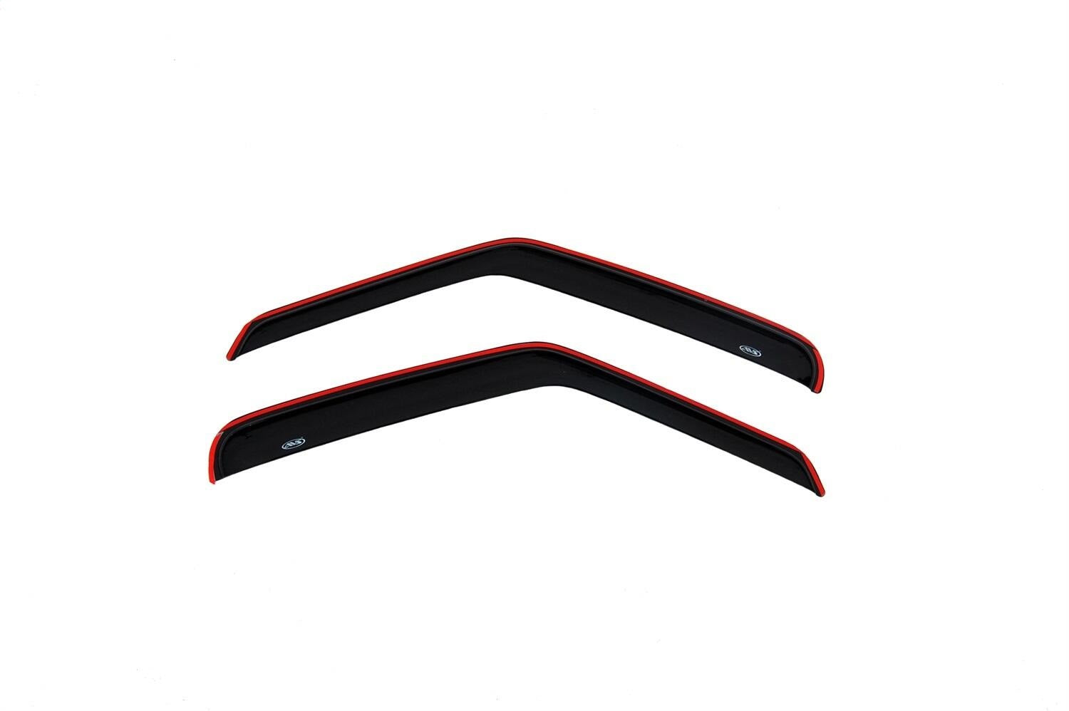 Auto Ventshade AVS 192077 Ventvisor® In-Channel Deflector 2 pc.; Front; Smoke; Auto Ventshade AVS 192077