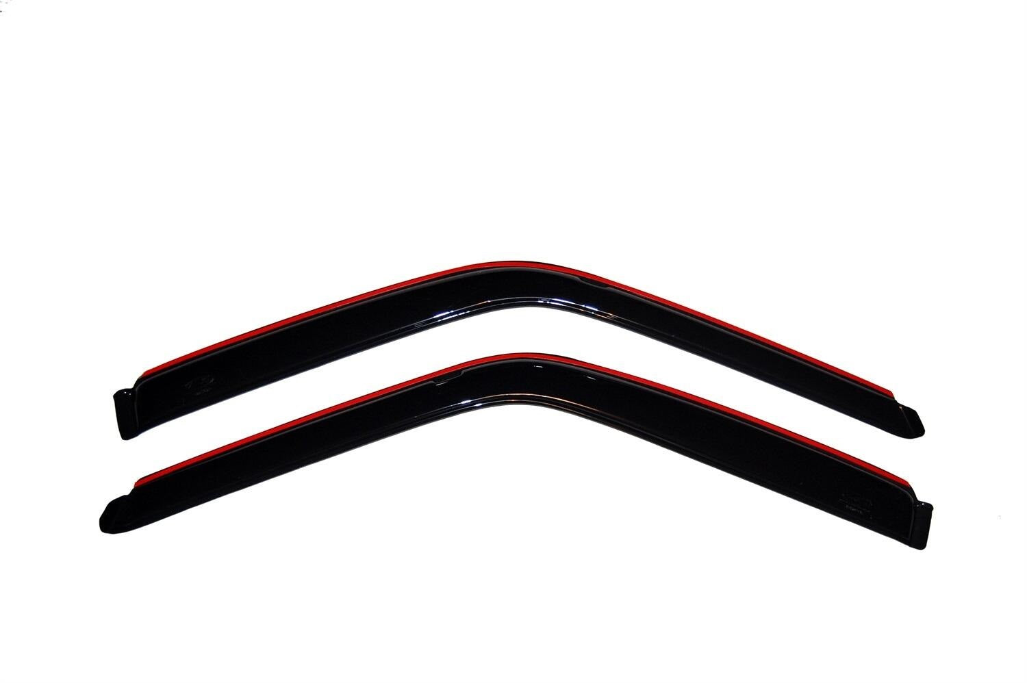 Auto Ventshade AVS 192099 Ventvisor® In-Channel Deflector 2 pc.; Front; Smoke; Auto Ventshade AVS 192099