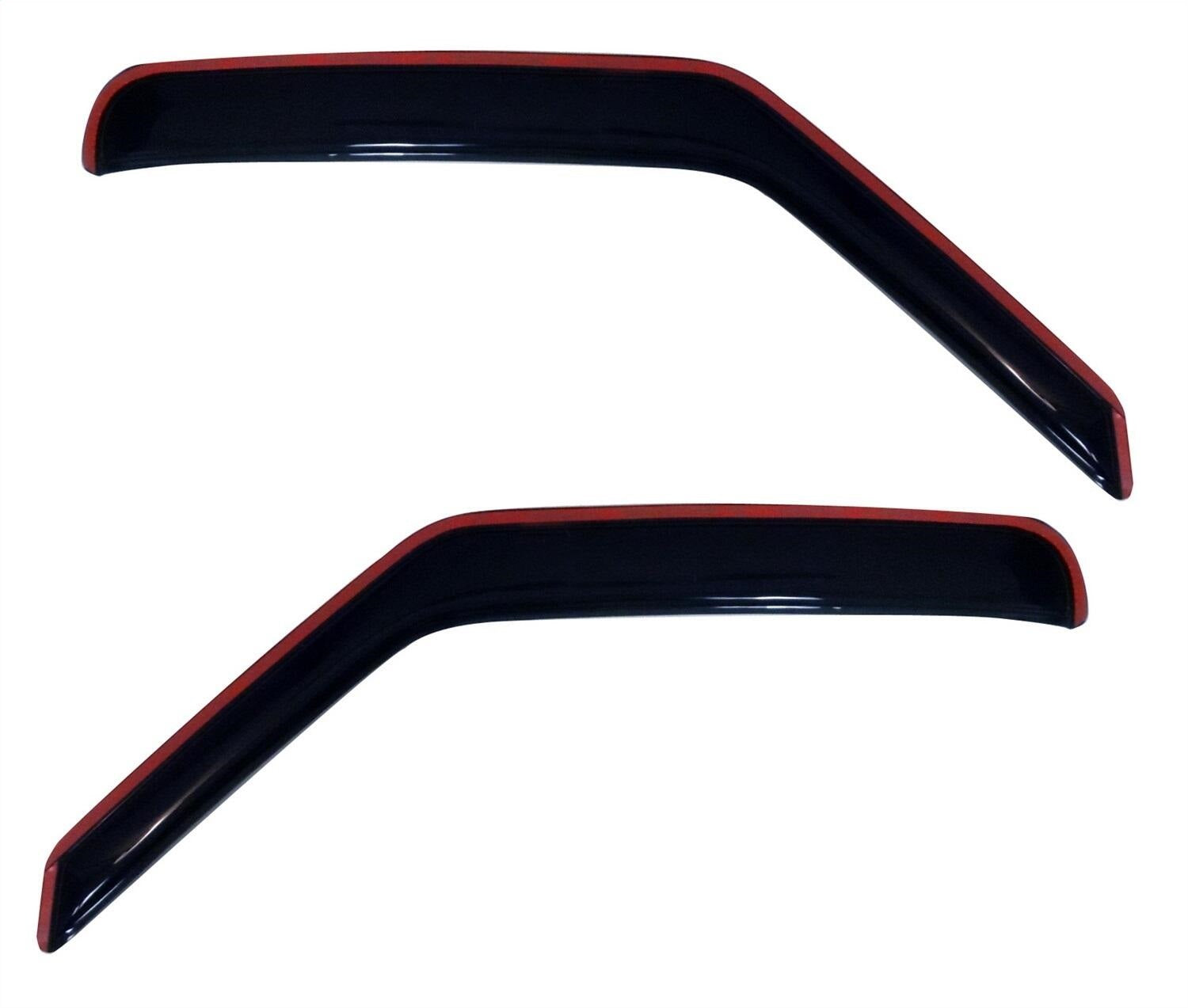 Auto Ventshade AVS 192141 Ventvisor® In-Channel Deflector 2 pc.; Front; Smoke; Auto Ventshade AVS 192141