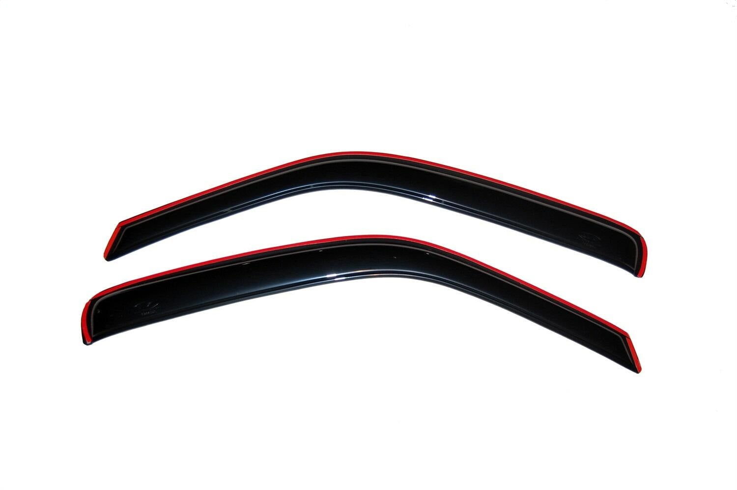 Auto Ventshade AVS 192455 Ventvisor® In-Channel Deflector 2 pc.; Front; Smoke; Auto Ventshade AVS 192455