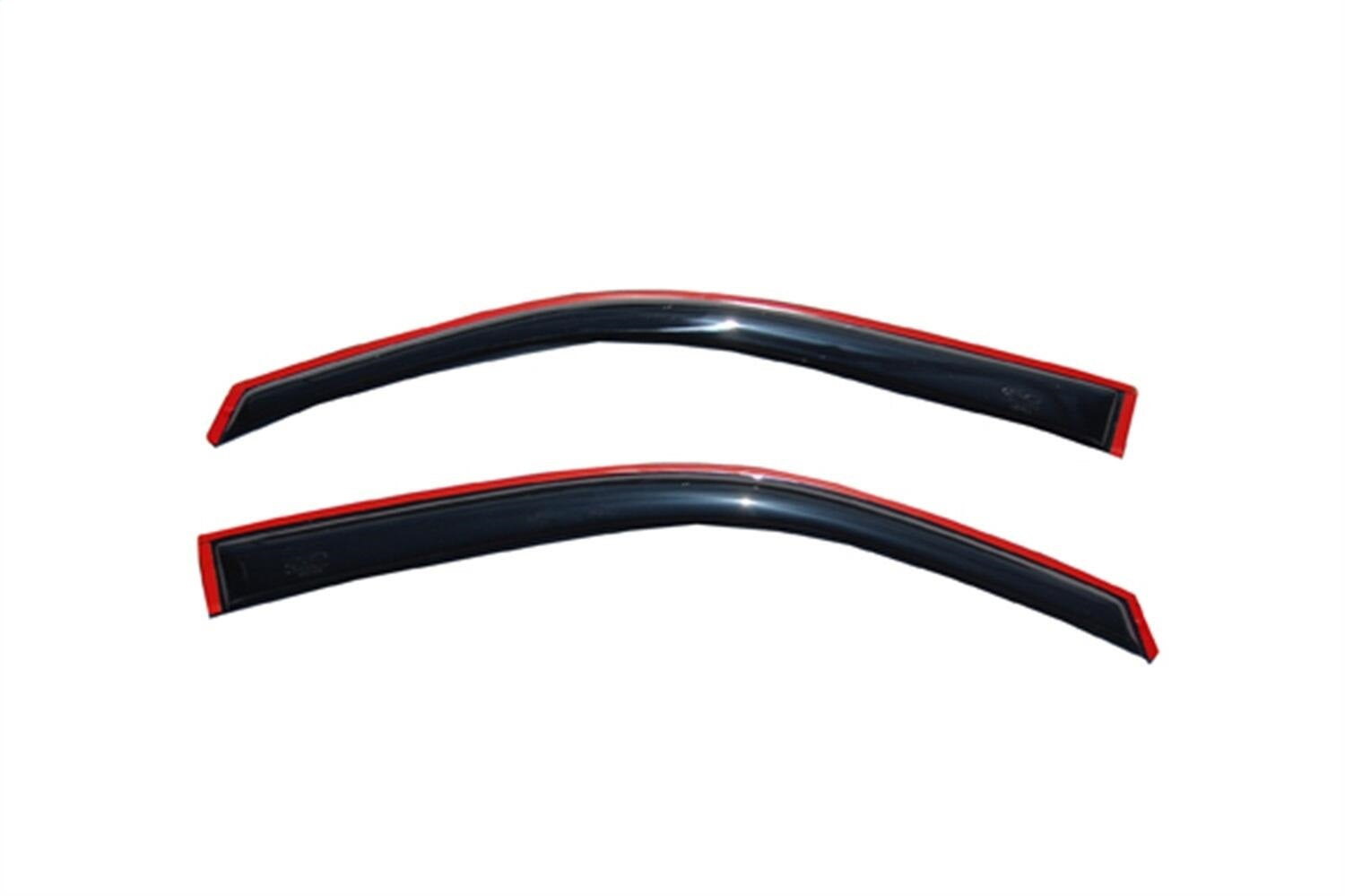 Auto Ventshade AVS 192741 Ventvisor® In-Channel Deflector 2 pc.; Front; Smoke; Auto Ventshade AVS 192741