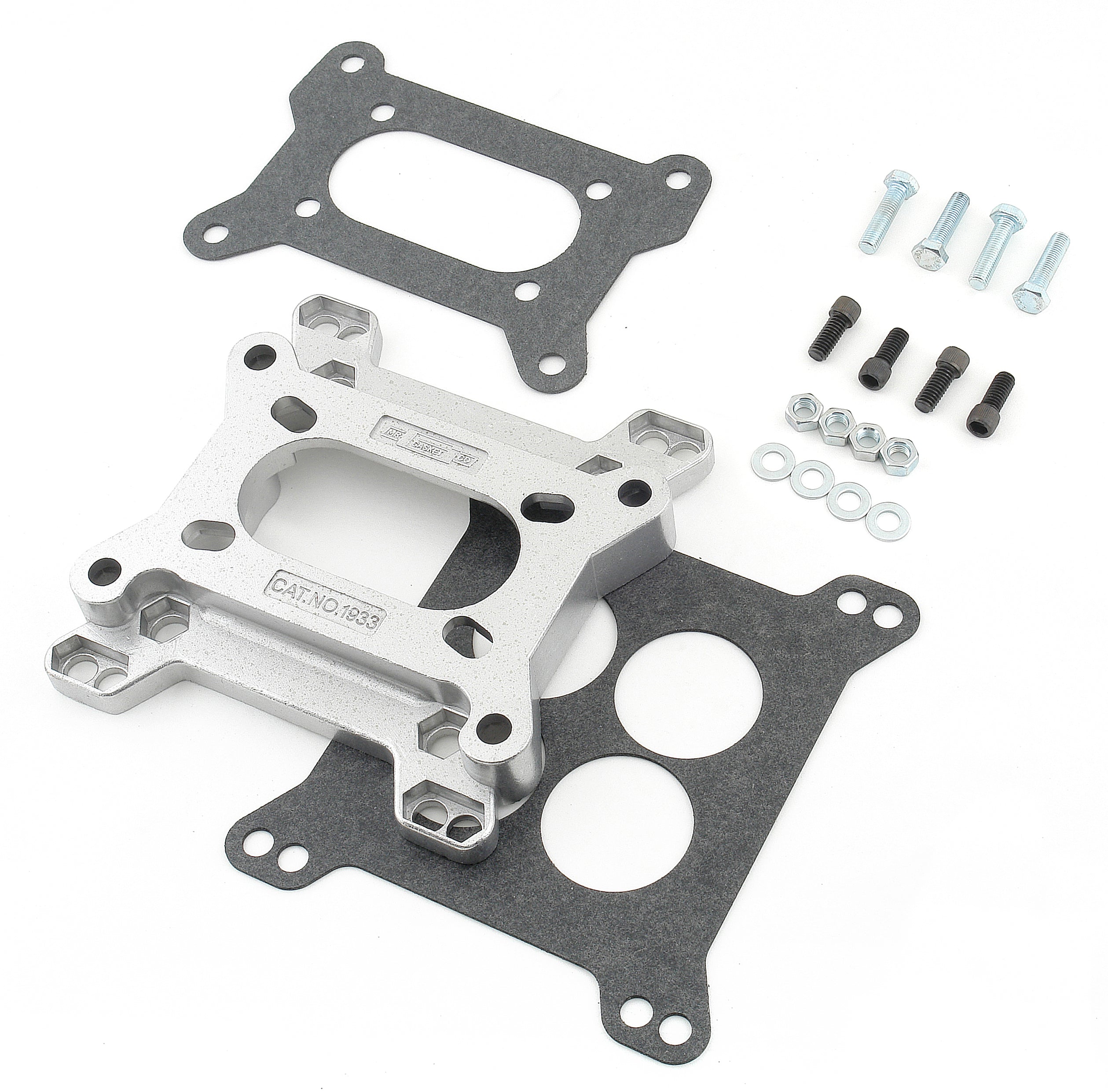 Mr Gasket 1933 Carburetor Adapter Kit; 1 in.; Race Only; Mr Gasket 1933