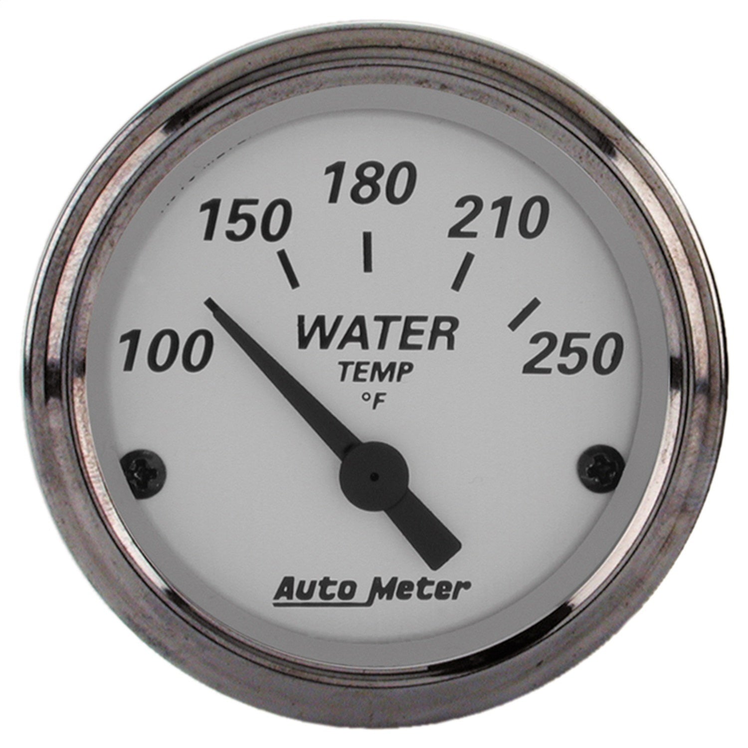 AutoMeter 1938 GAUGE; WATER TEMP; 2 1/16in.; 250deg.F; ELEC; AMERICAN PLATINUM AutoMeter 1938