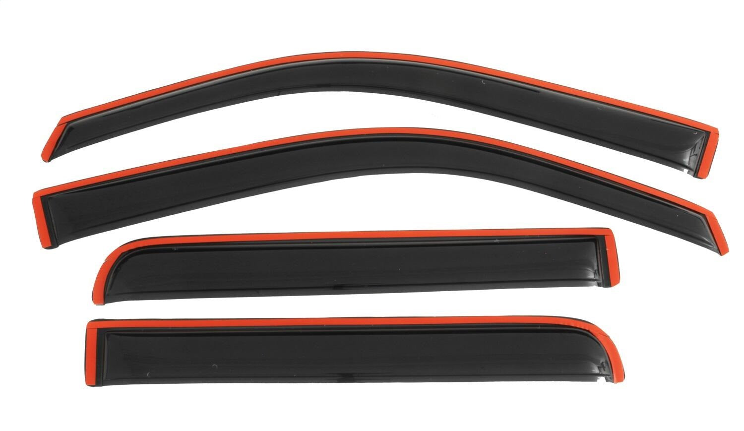 Auto Ventshade AVS 194155 Ventvisor® In-Channel Deflector 4 pc.; Smoke; Auto Ventshade AVS 194155